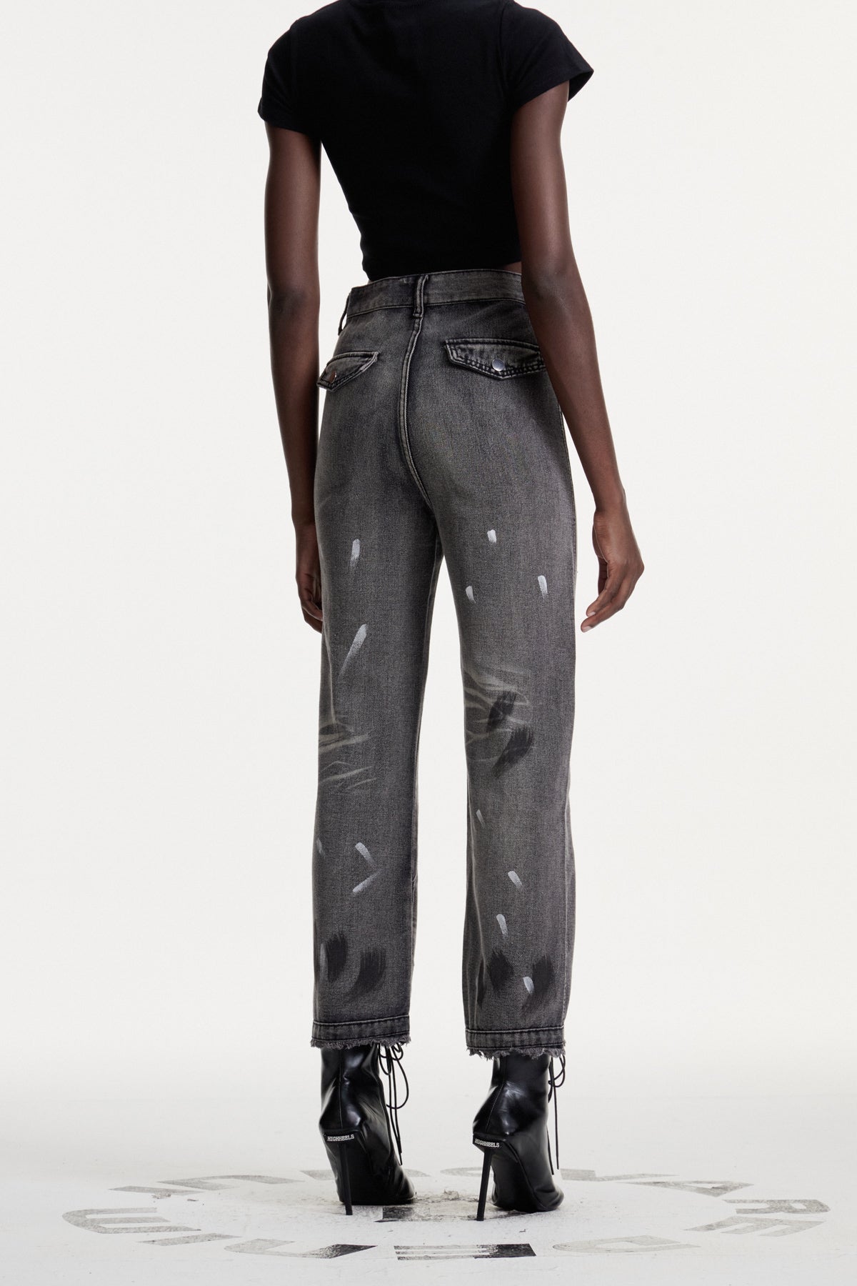 Conrado Deconstruct Skinny Jeans