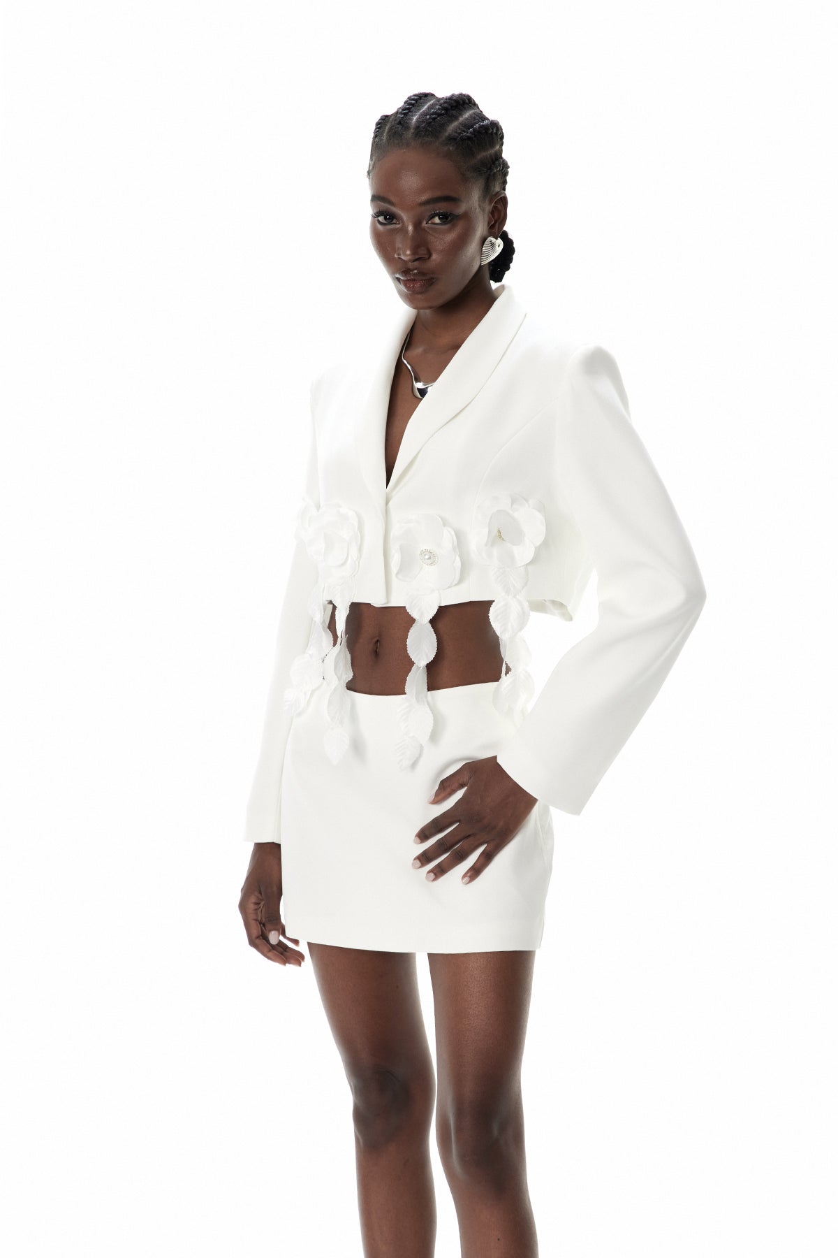 Crisanto Flower Blazer