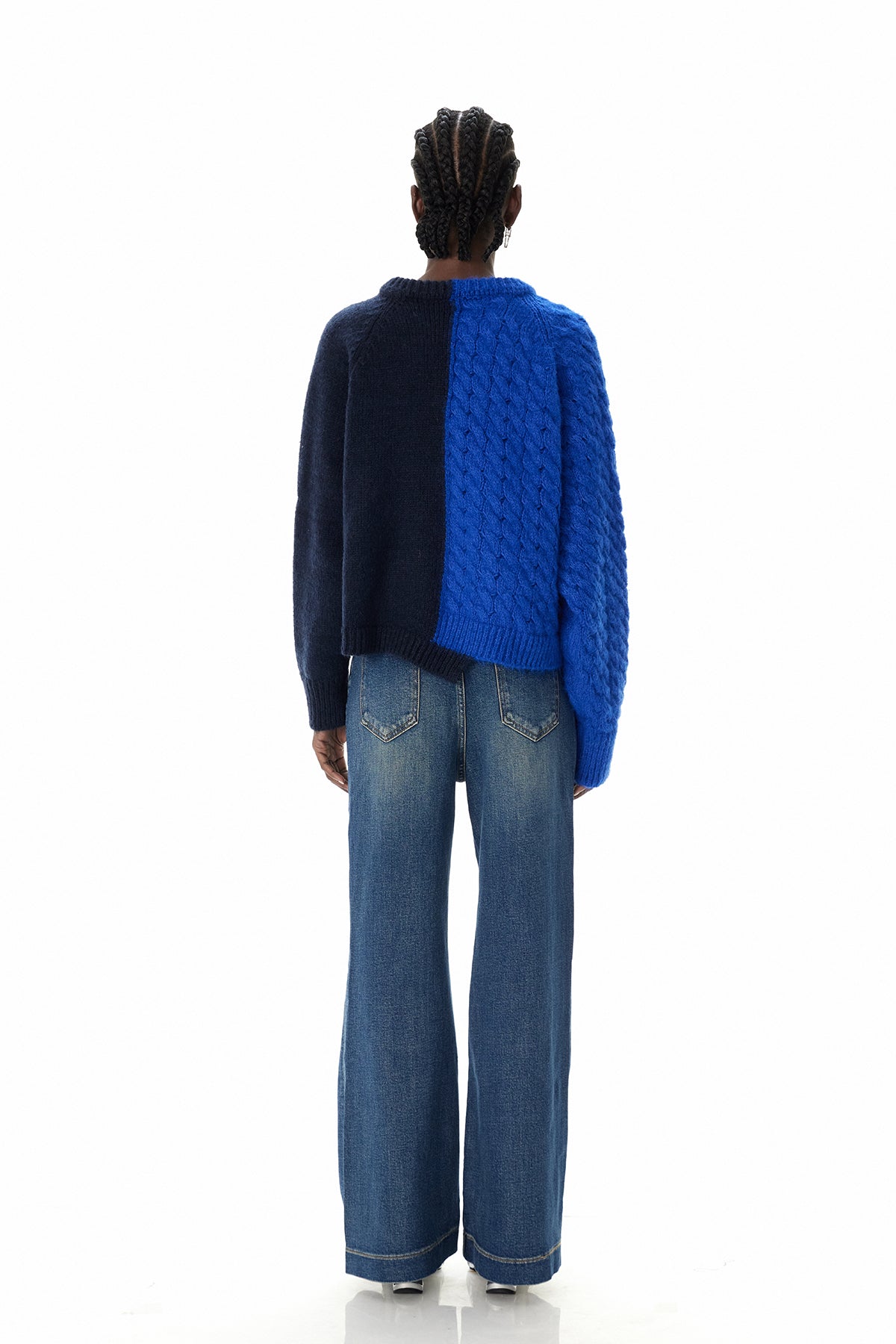 Csilla Deconstruct Crystal Jacket In Blue