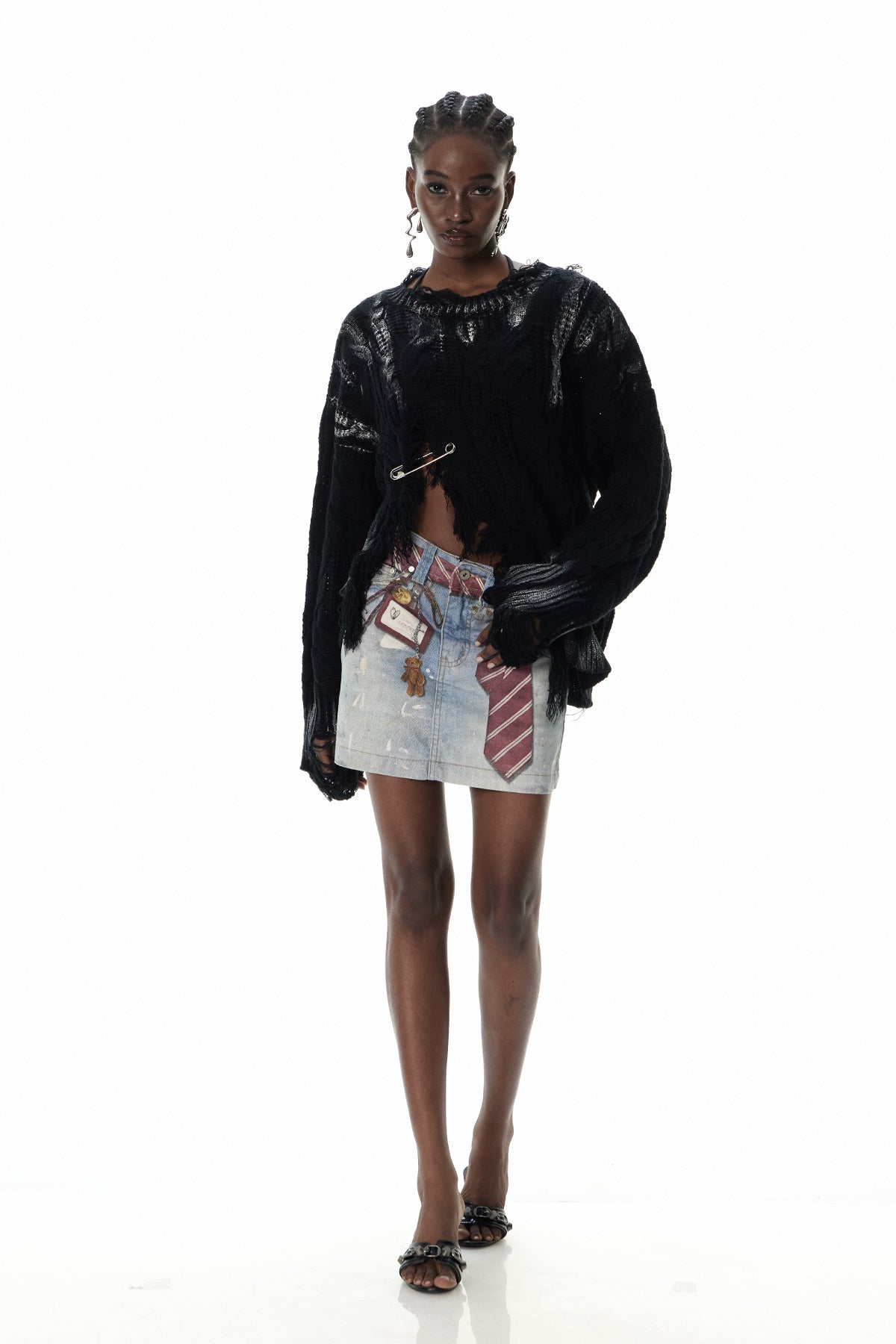 Cunmin Fringe Knit Top