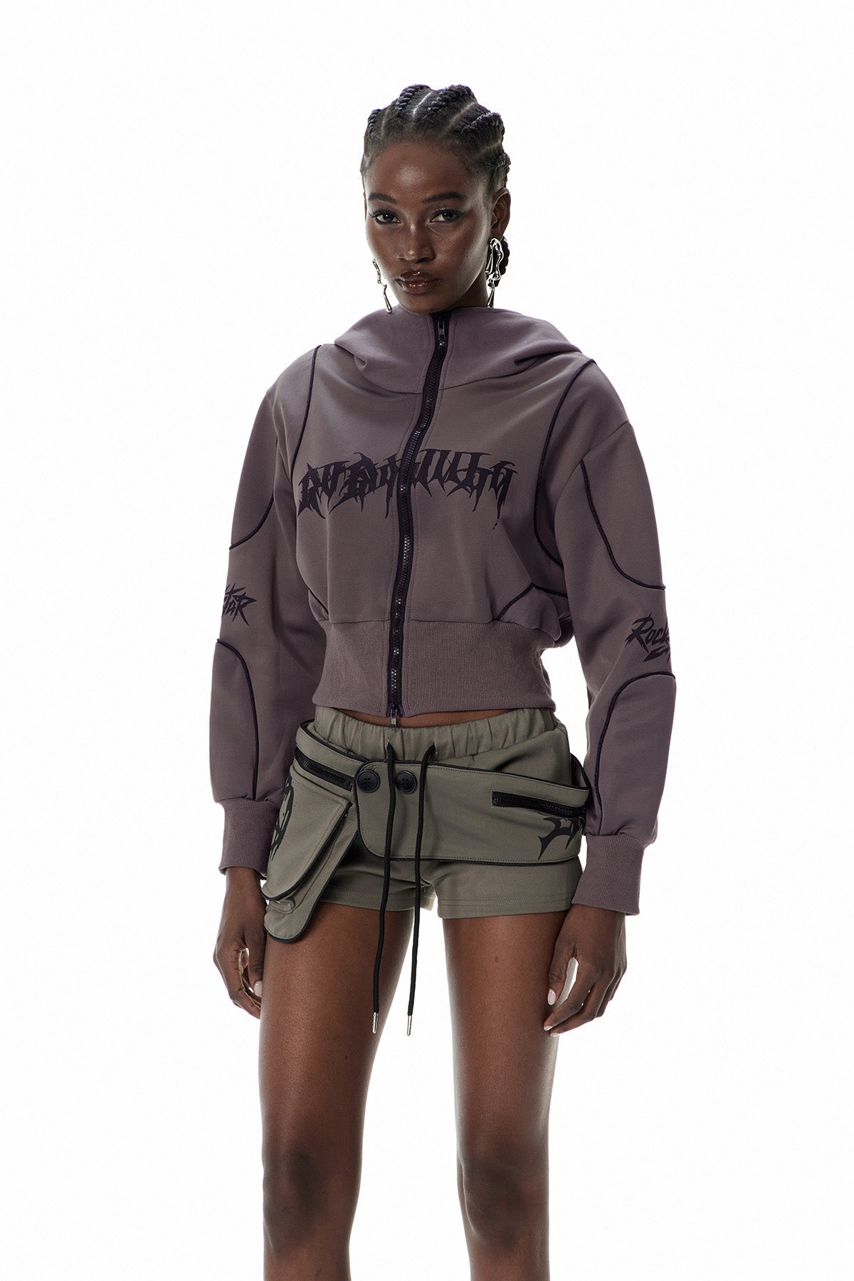 Cuthberht Hooded Deconstruct Pants Set