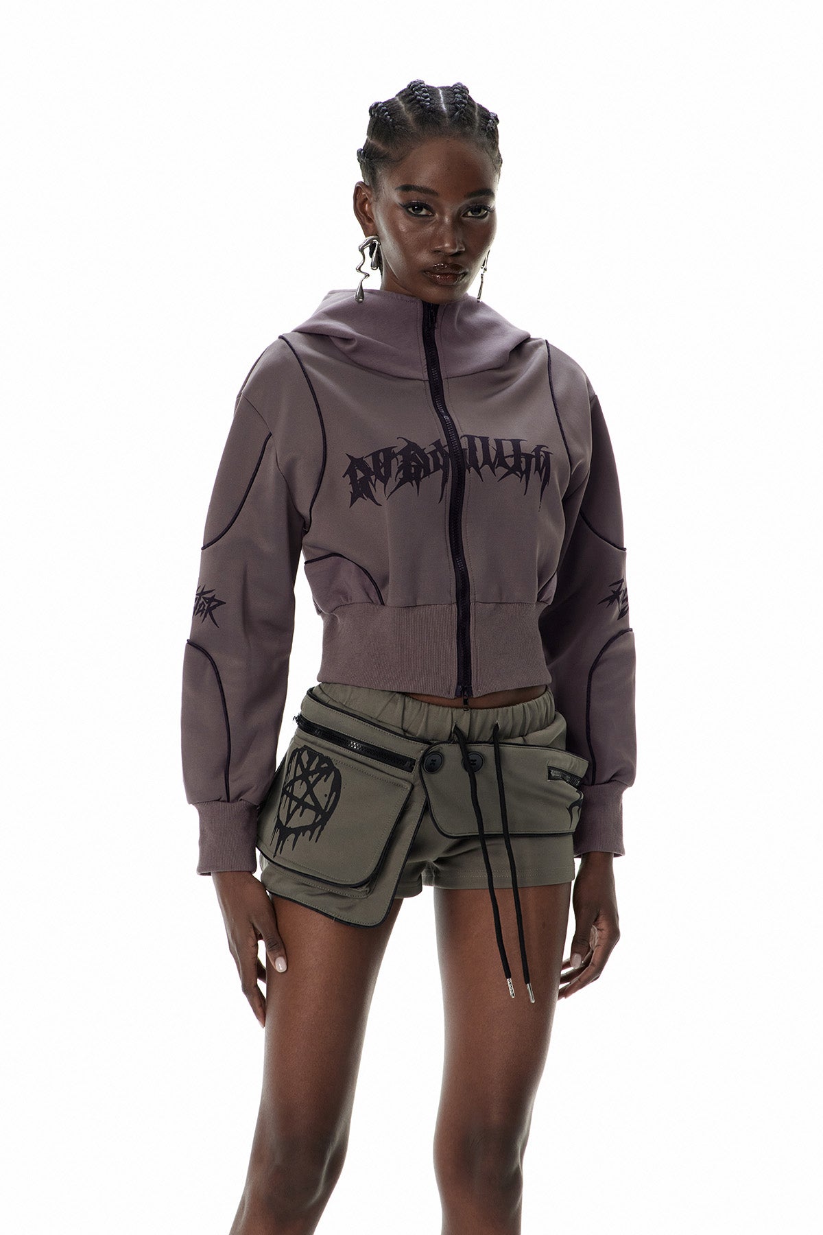 Cuthberht Hooded Deconstruct Pants Set