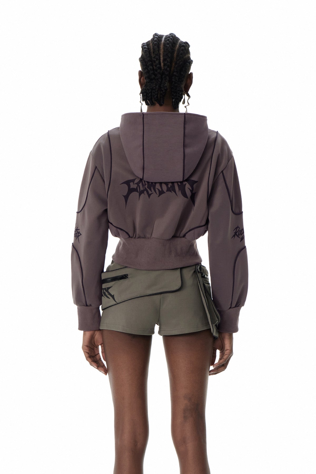 Cuthberht Hooded Deconstruct Pants Set