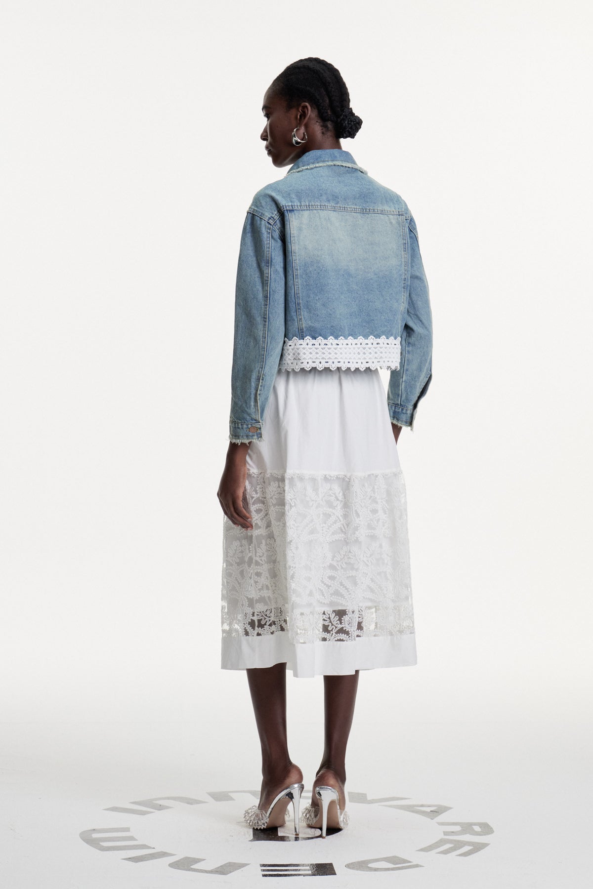 Dalimil Deconstruct Fringe Denim Jacket