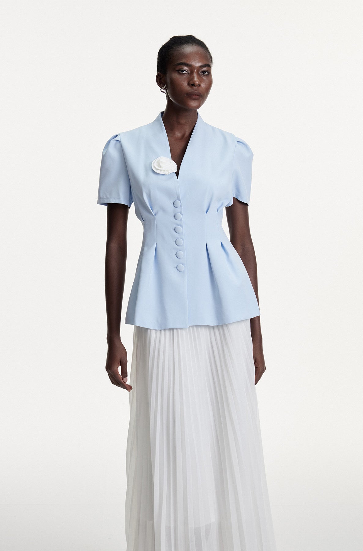 Dalya Flower Ruch Top