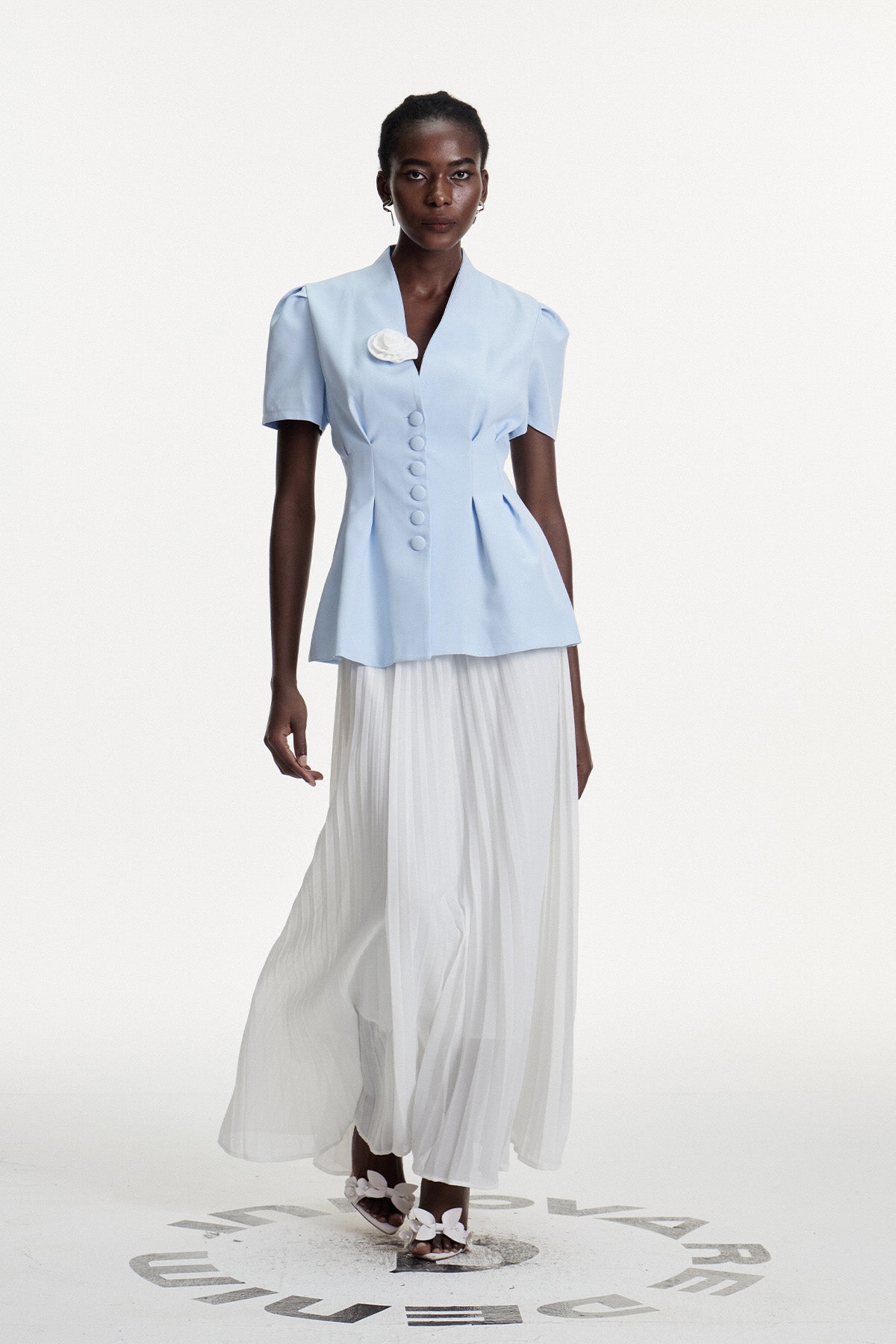 Dalya Flower Ruch Top