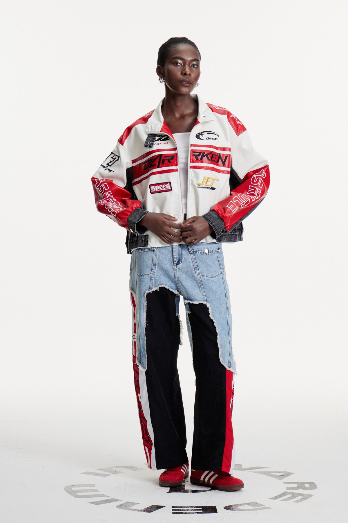 Damijan Print Deconstruct Jacket