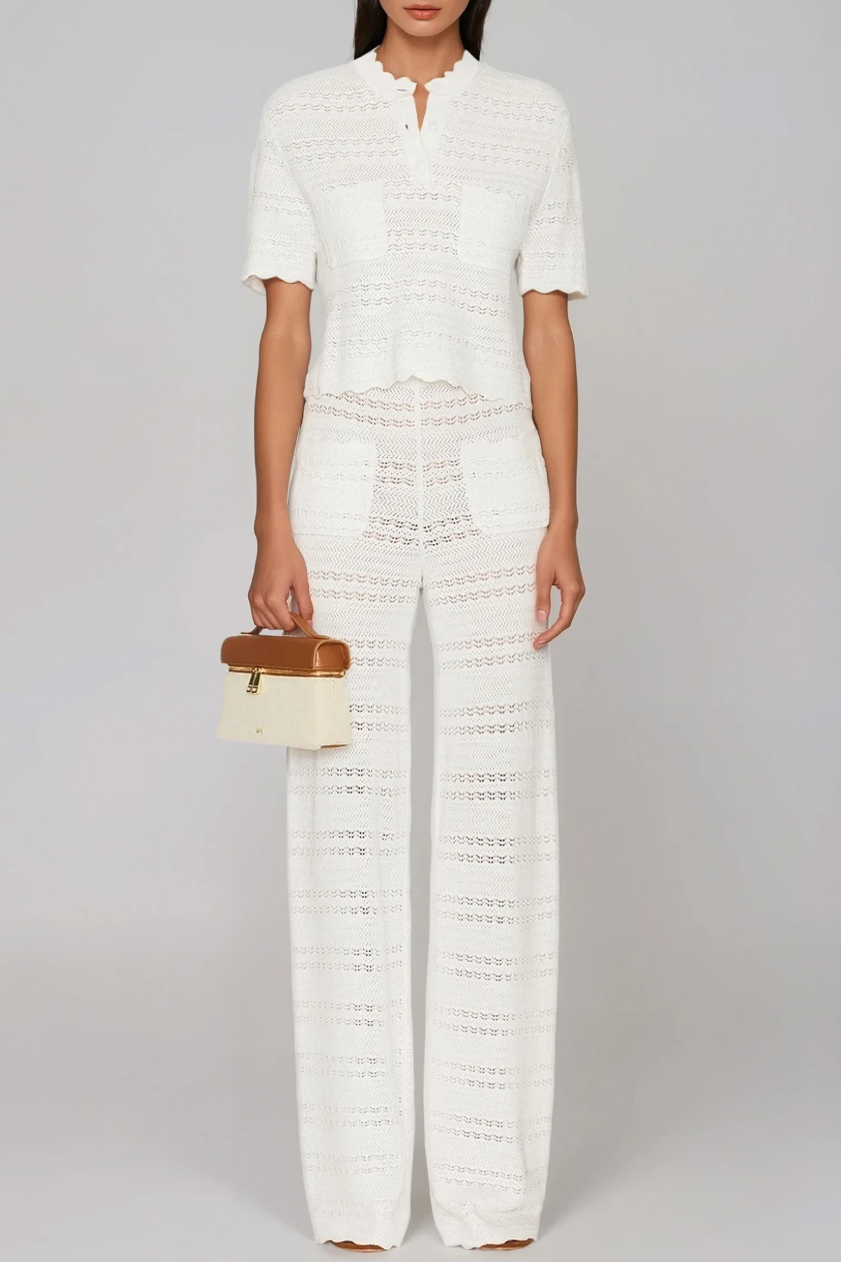 Damon Cochet Knit Pants Set