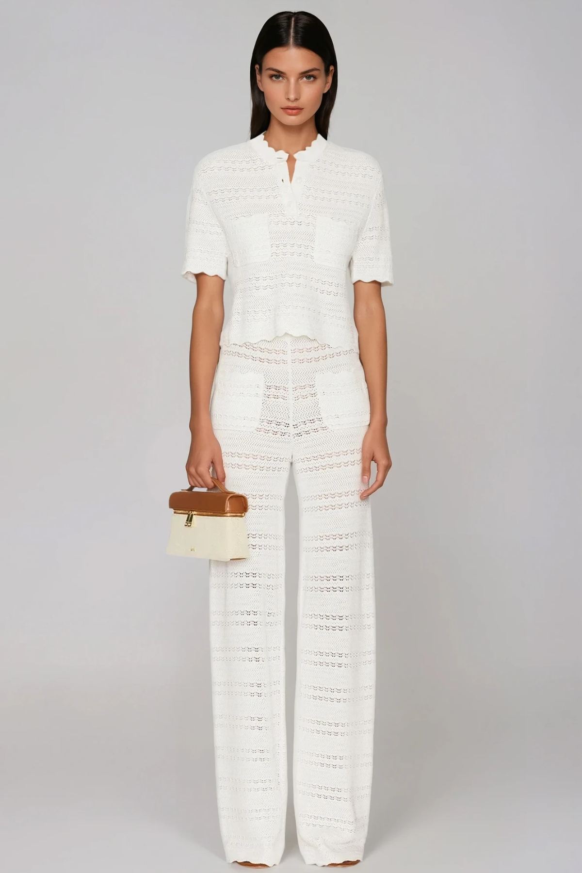 Damon Cochet Knit Pants Set