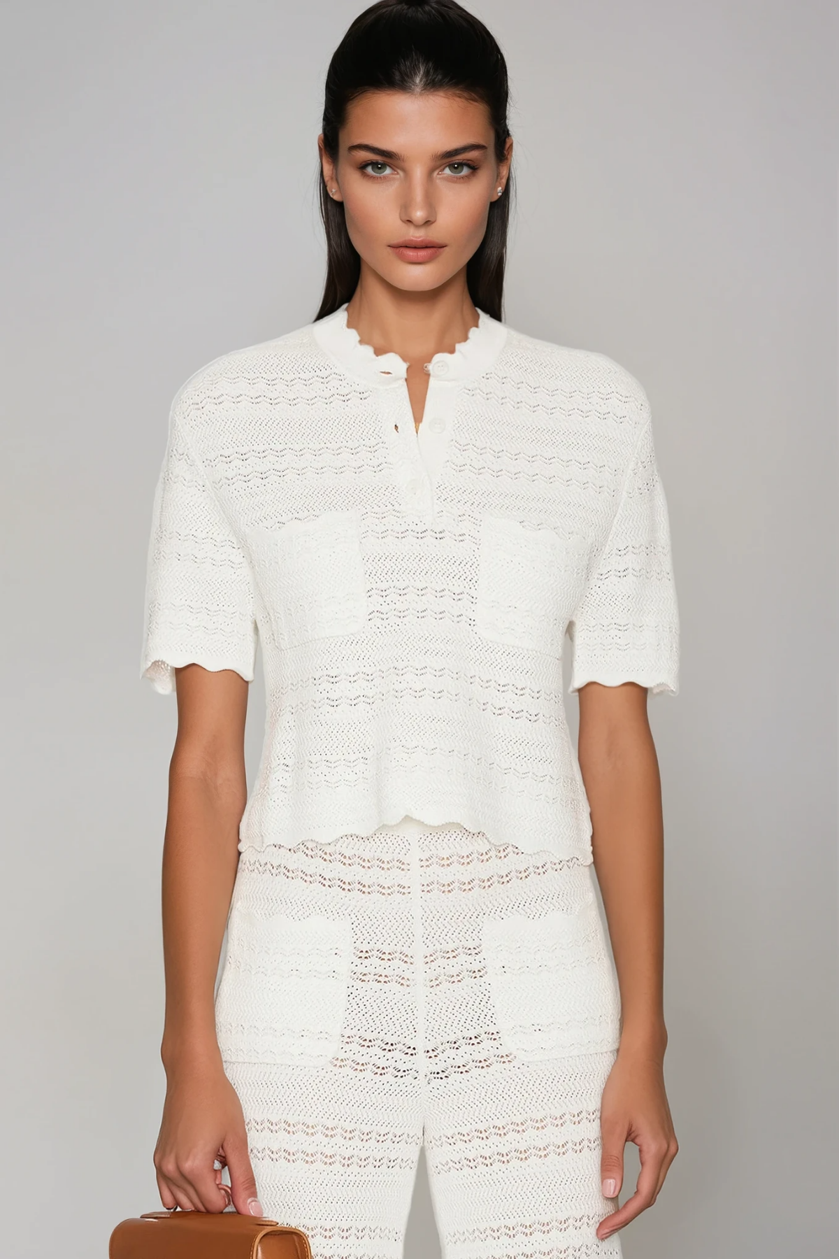 Damon Cochet Knit Pants Set