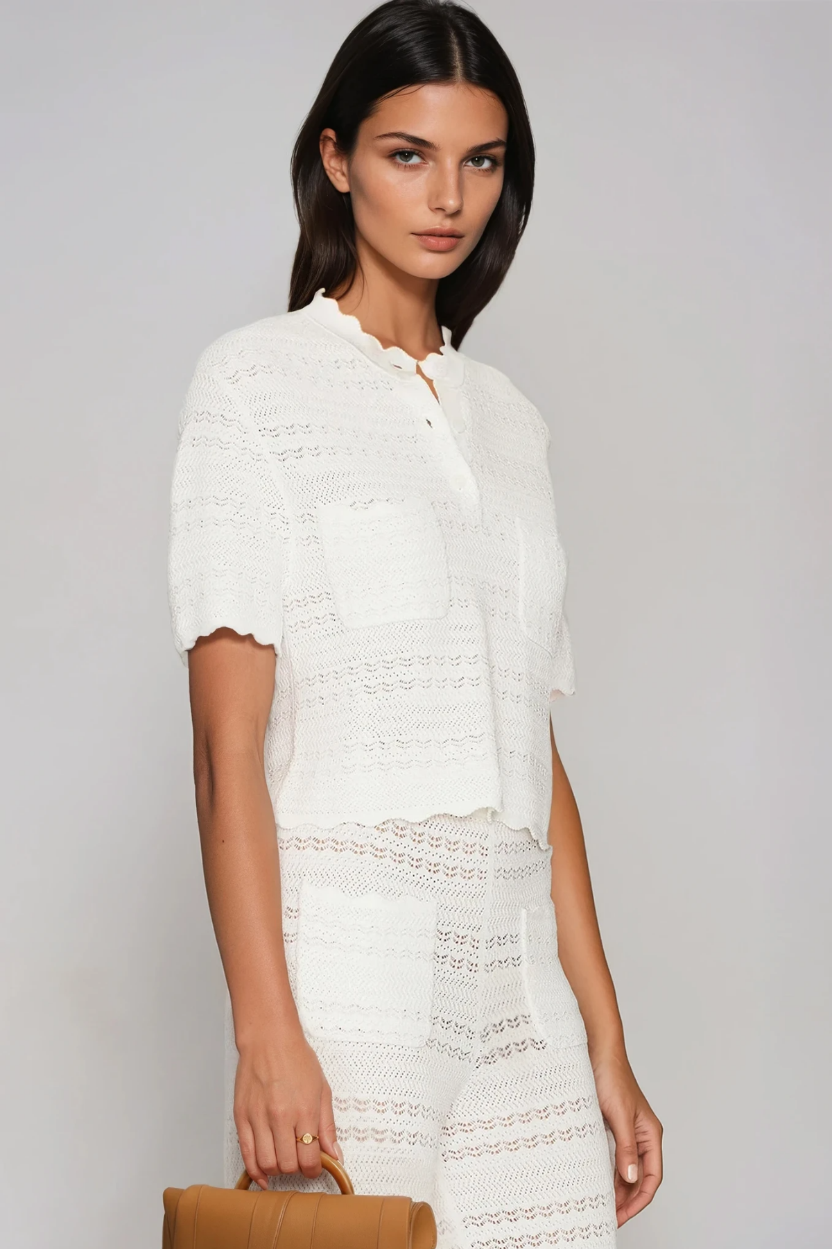 Damon Cochet Knit Pants Set