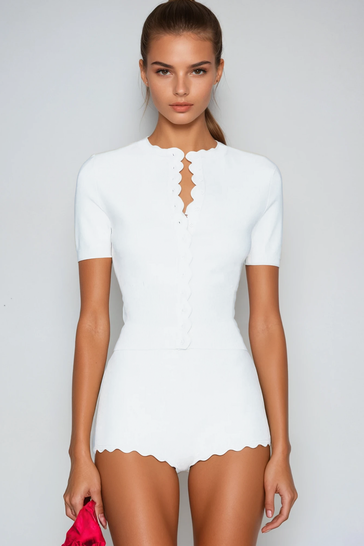 Damon Short Sleeve Knit Pants Set