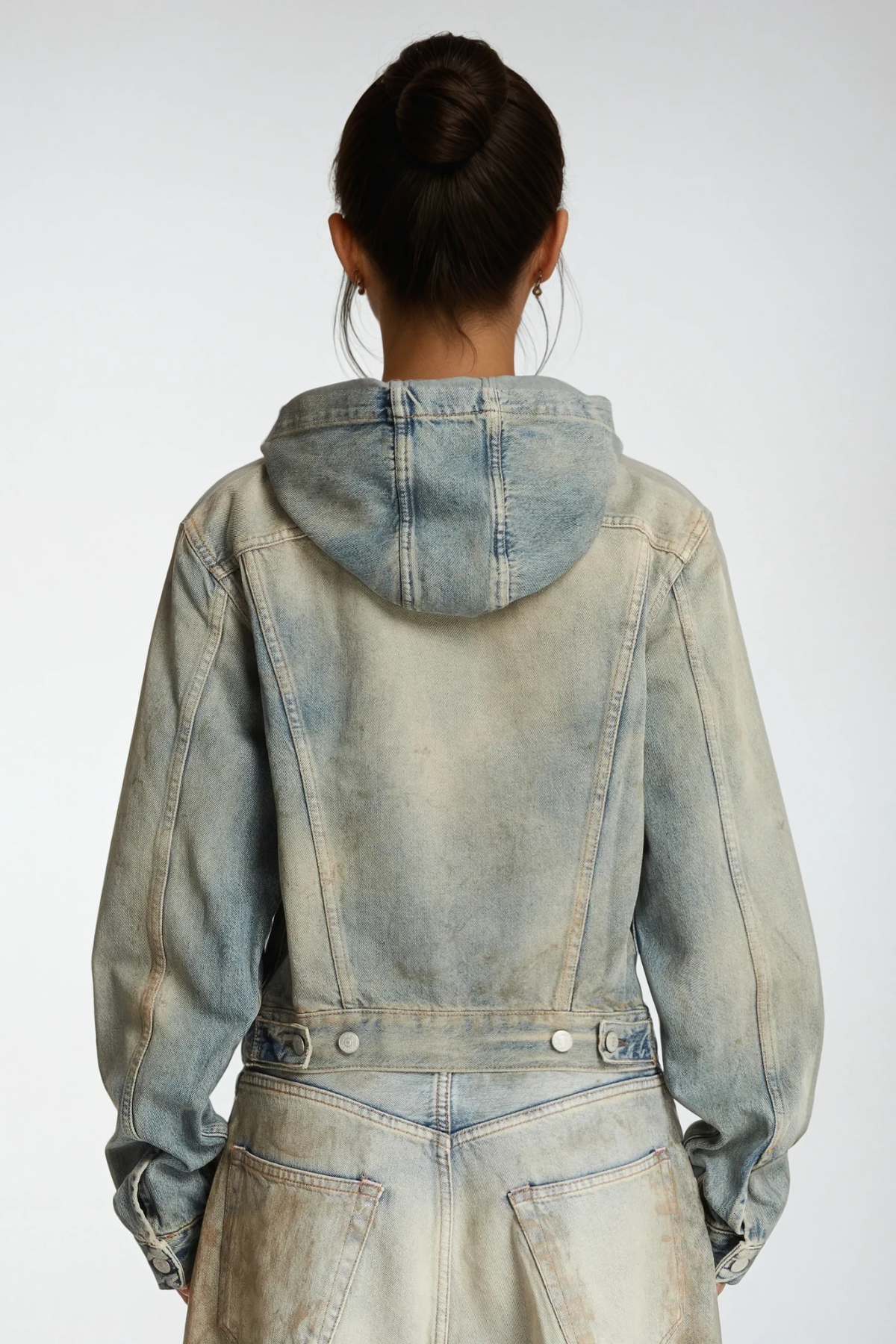 Damyan Hooded Denim Jacket