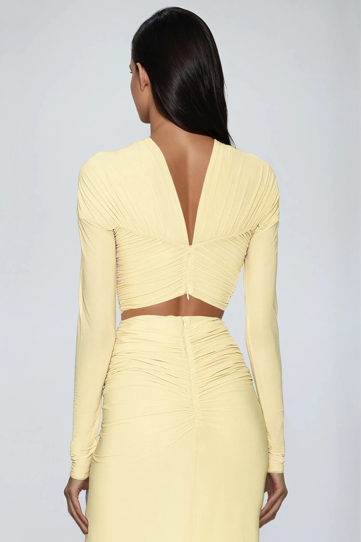 Danai Ruch Cutout Skirt Set