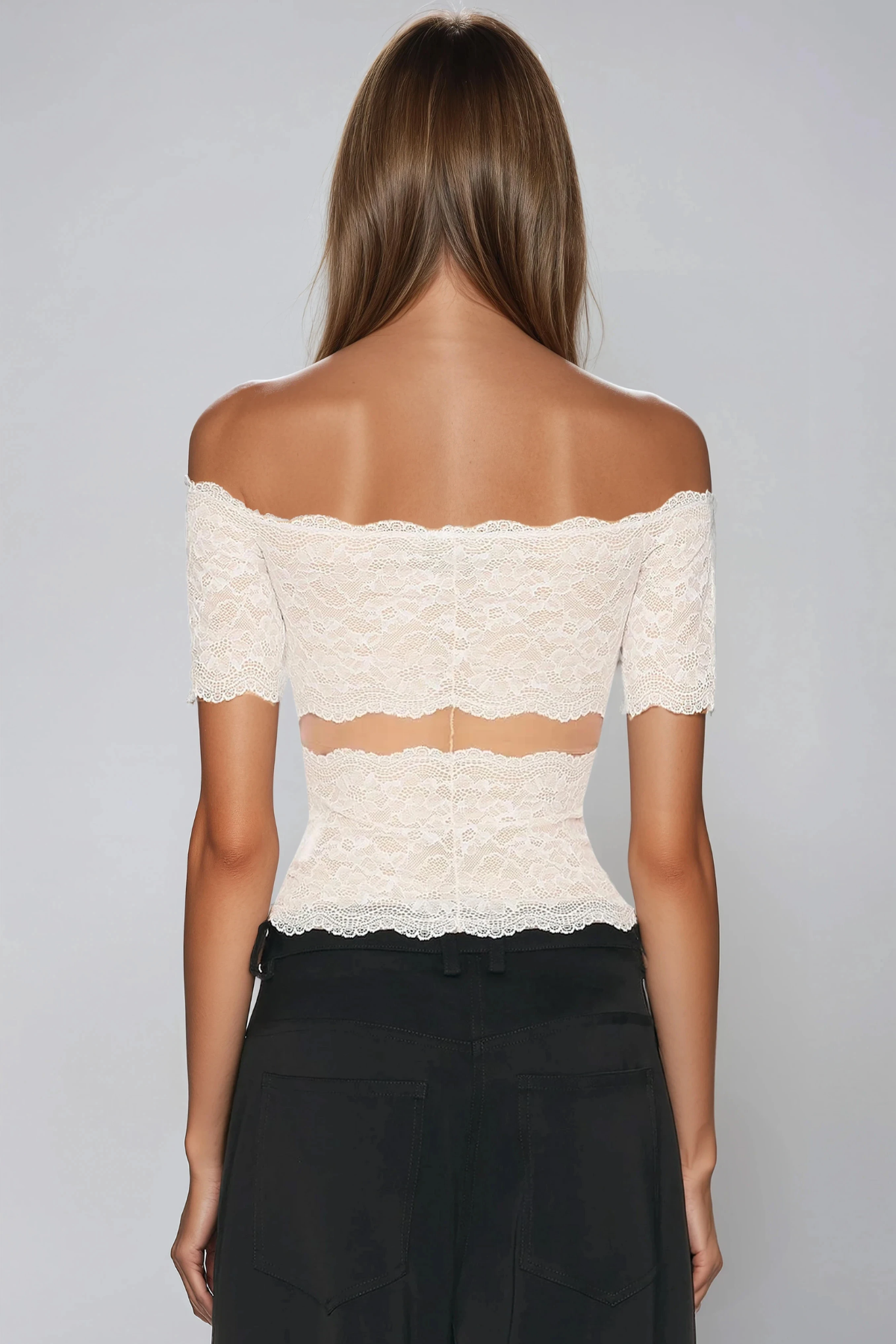 Fortunatus Off Shoulder Lace Top