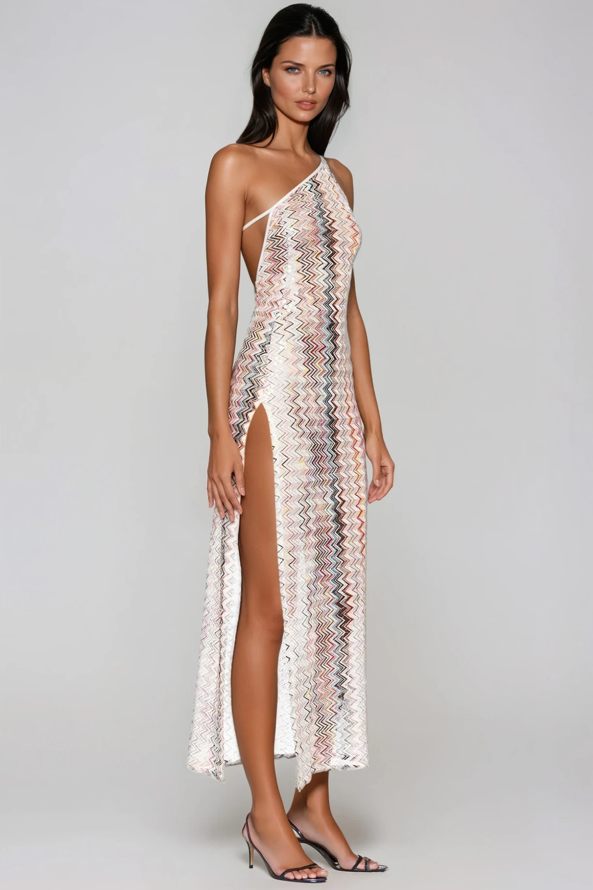 Daouda Backless Split Maxi Dress