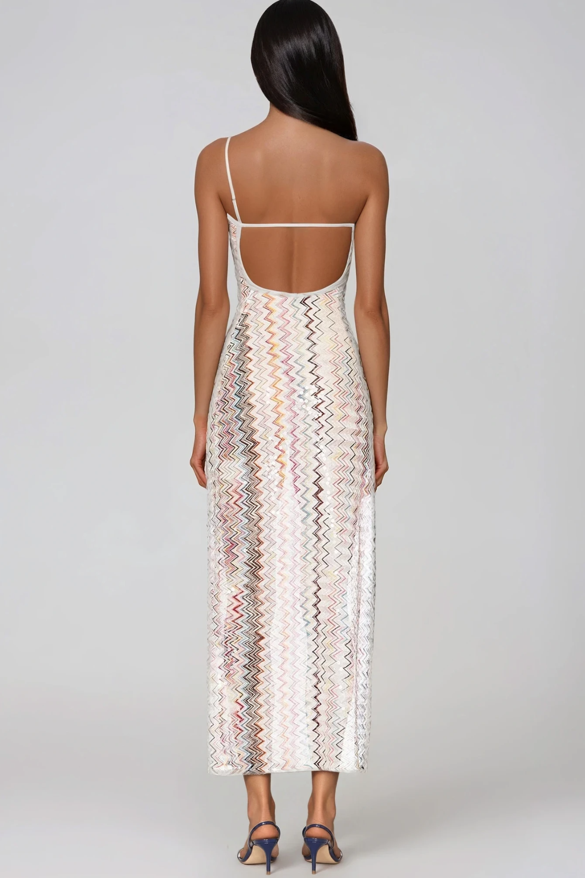 Daouda Backless Split Maxi Dress