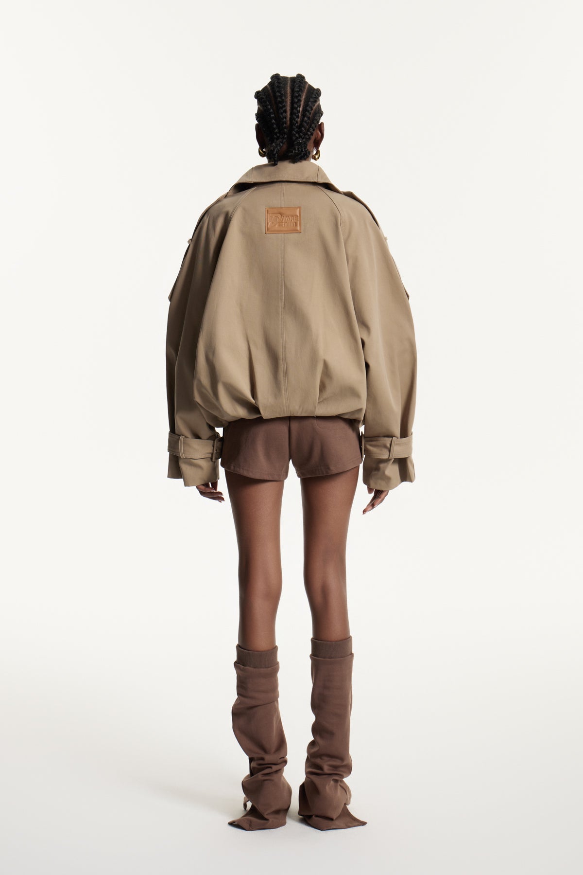 Dardana Double Breasted Lapel Jacket