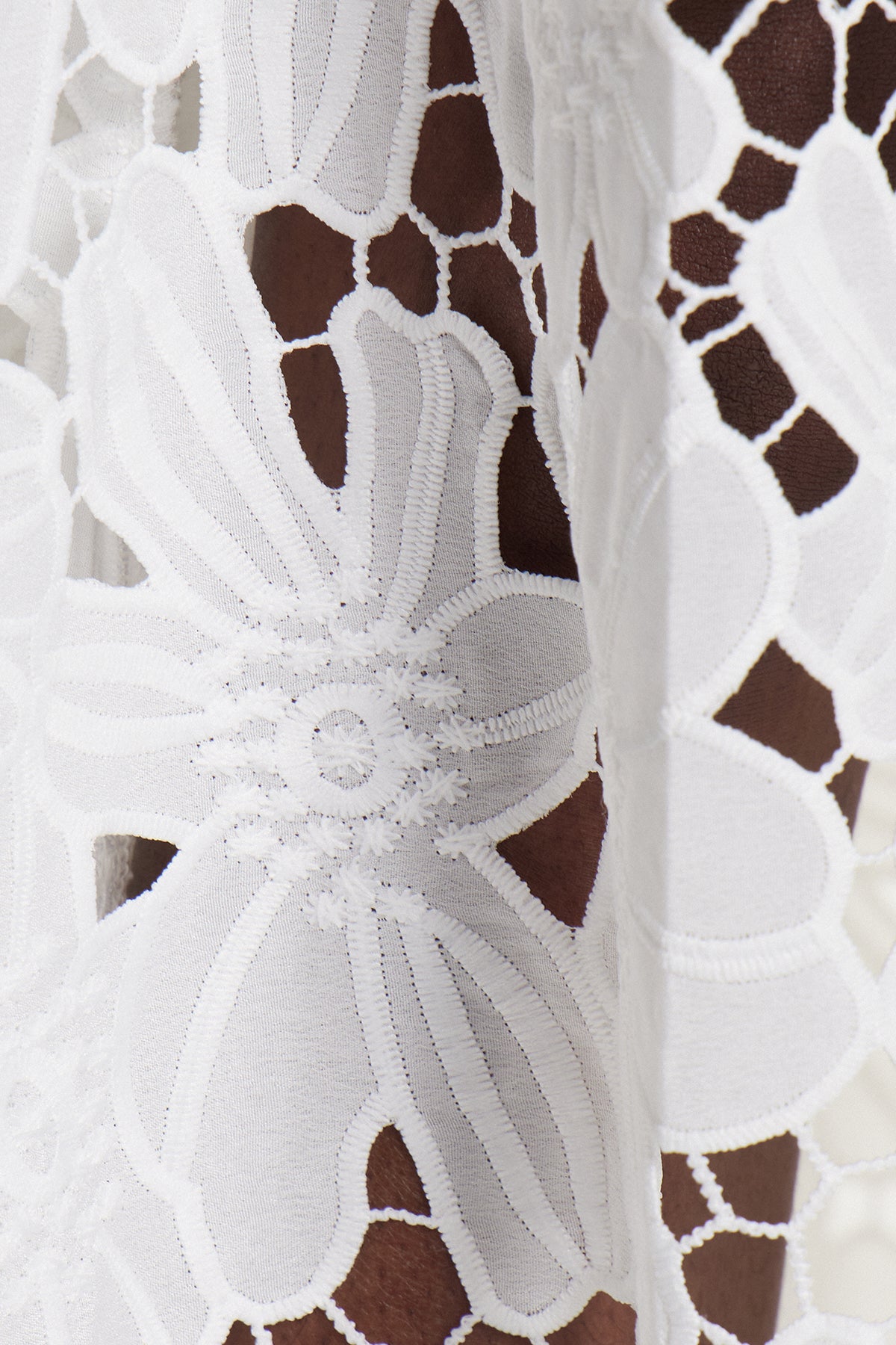 Darija Sleeveless Flower Cutout Skirt Set