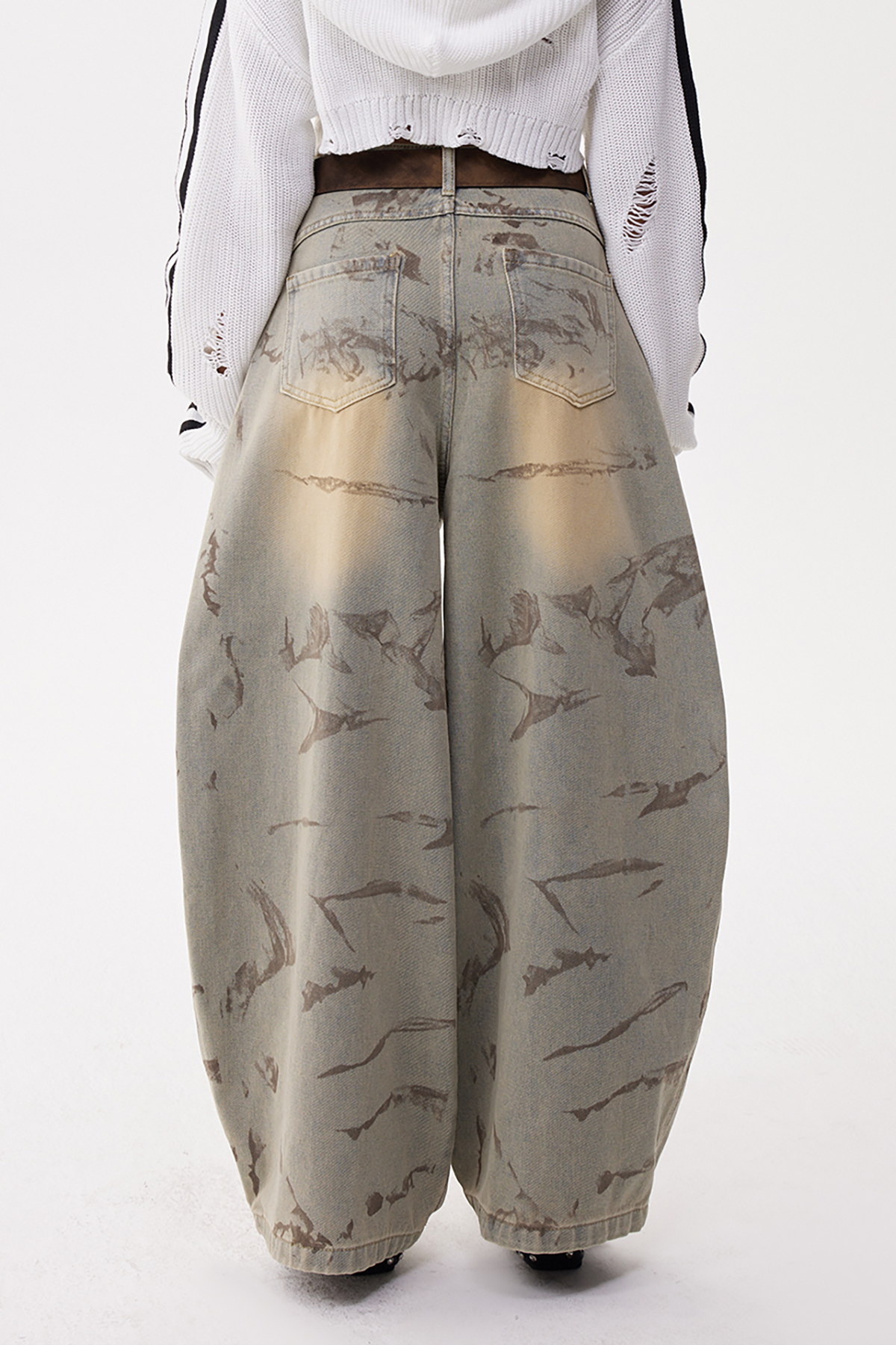 Dat Print Baggy Jeans