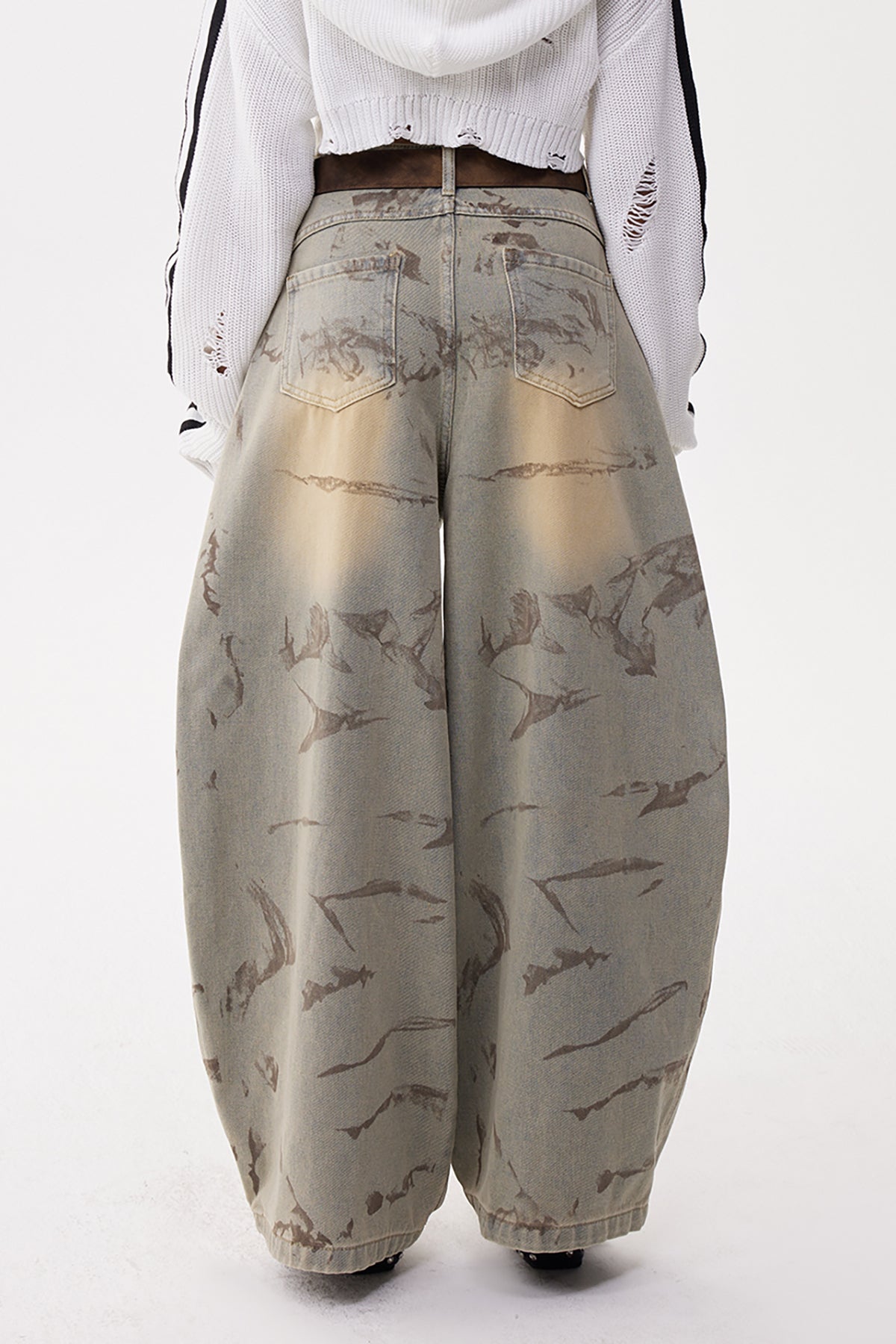 Dat Print Baggy Jeans