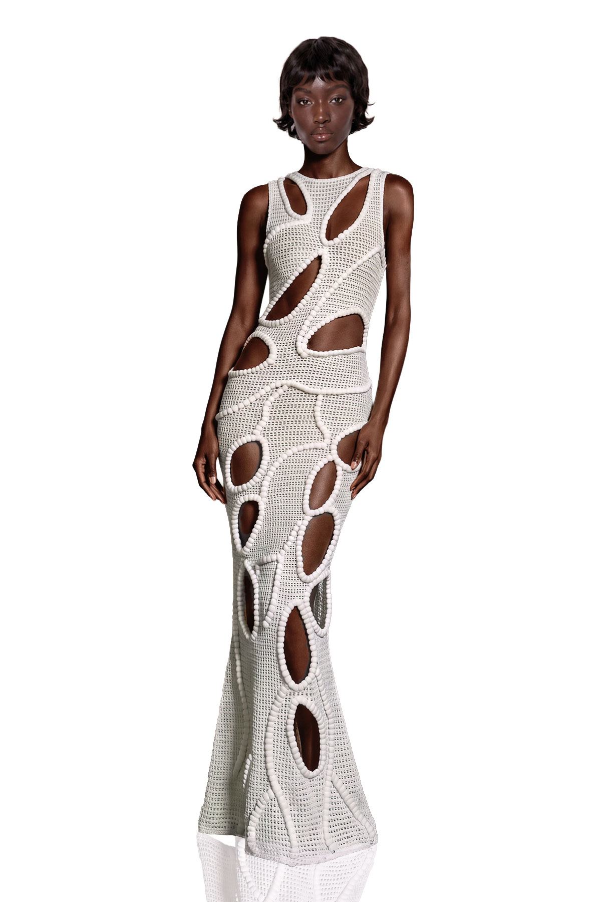 Davion Sleeveless Cutout Maxi Dress