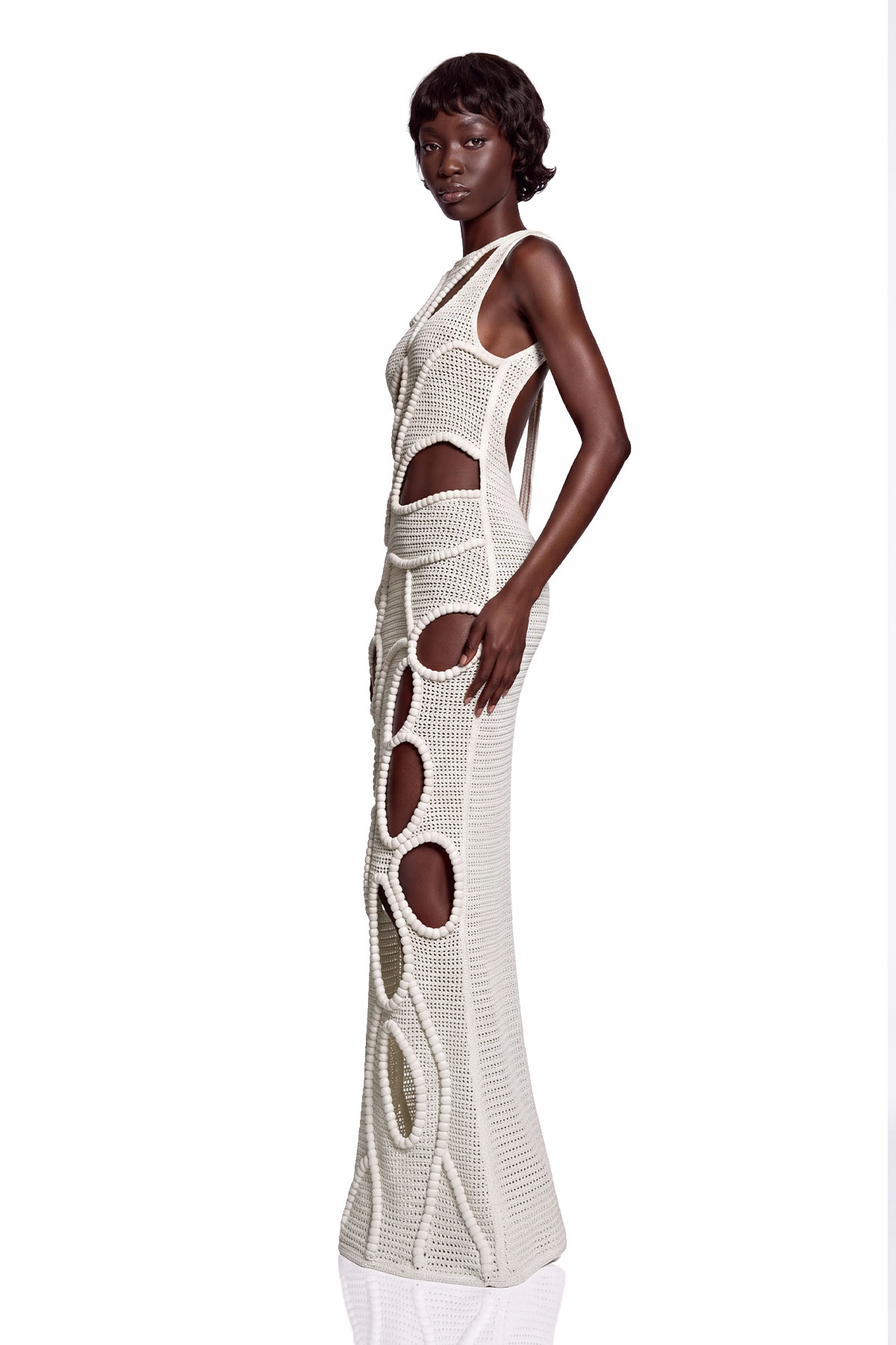 Davion Sleeveless Cutout Maxi Dress