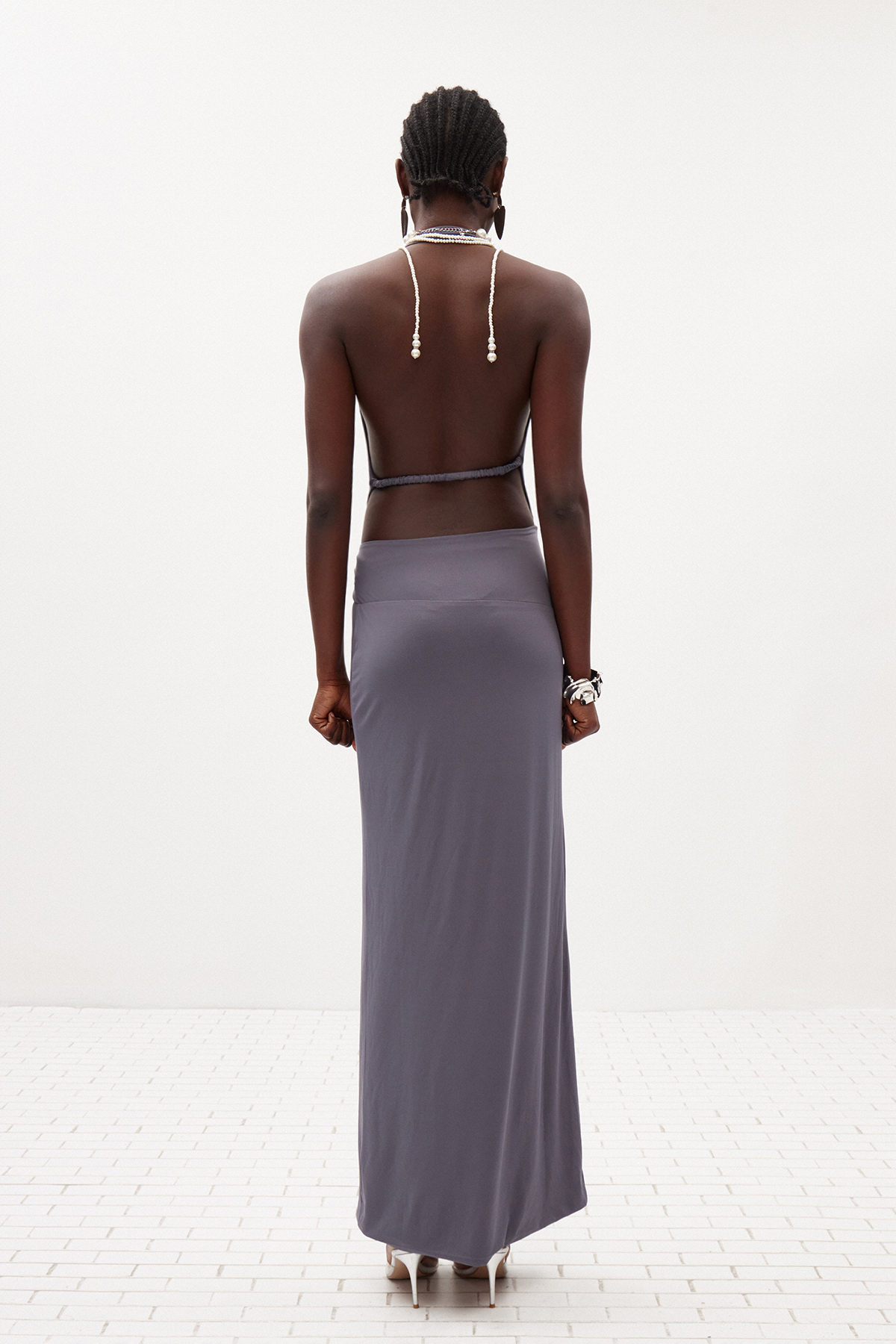 Debra Plunge Cutout Maxi Dress