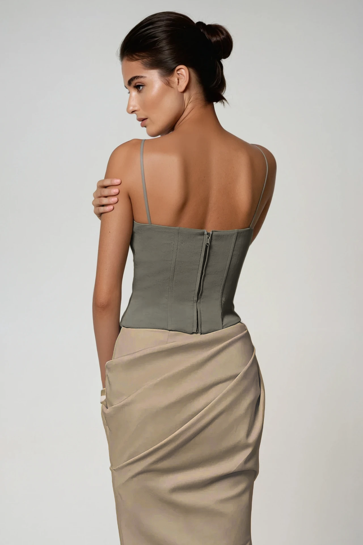 Deidre Flower Bodycon Skirt Set