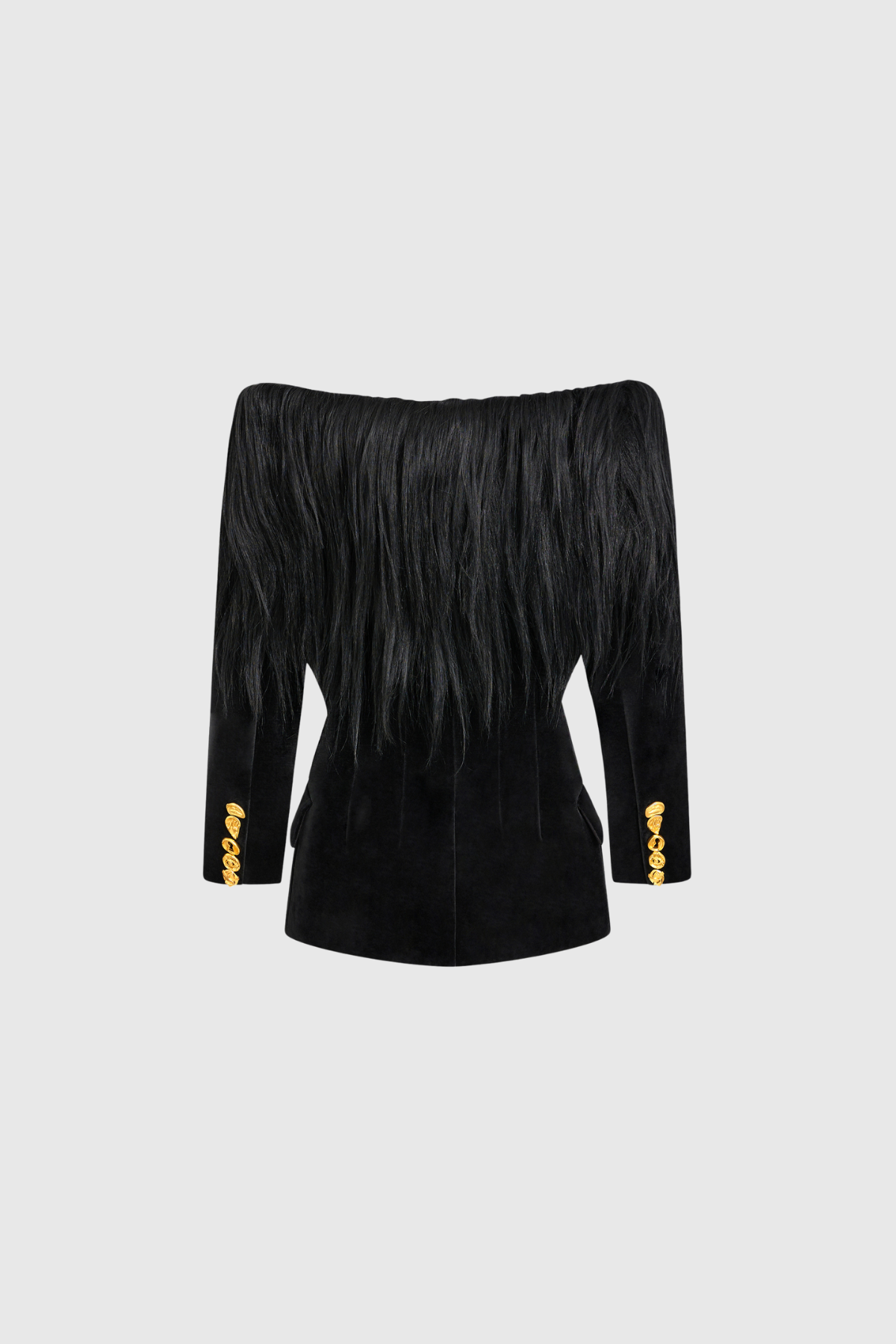 Dejan Off Shoulder Fringe Top