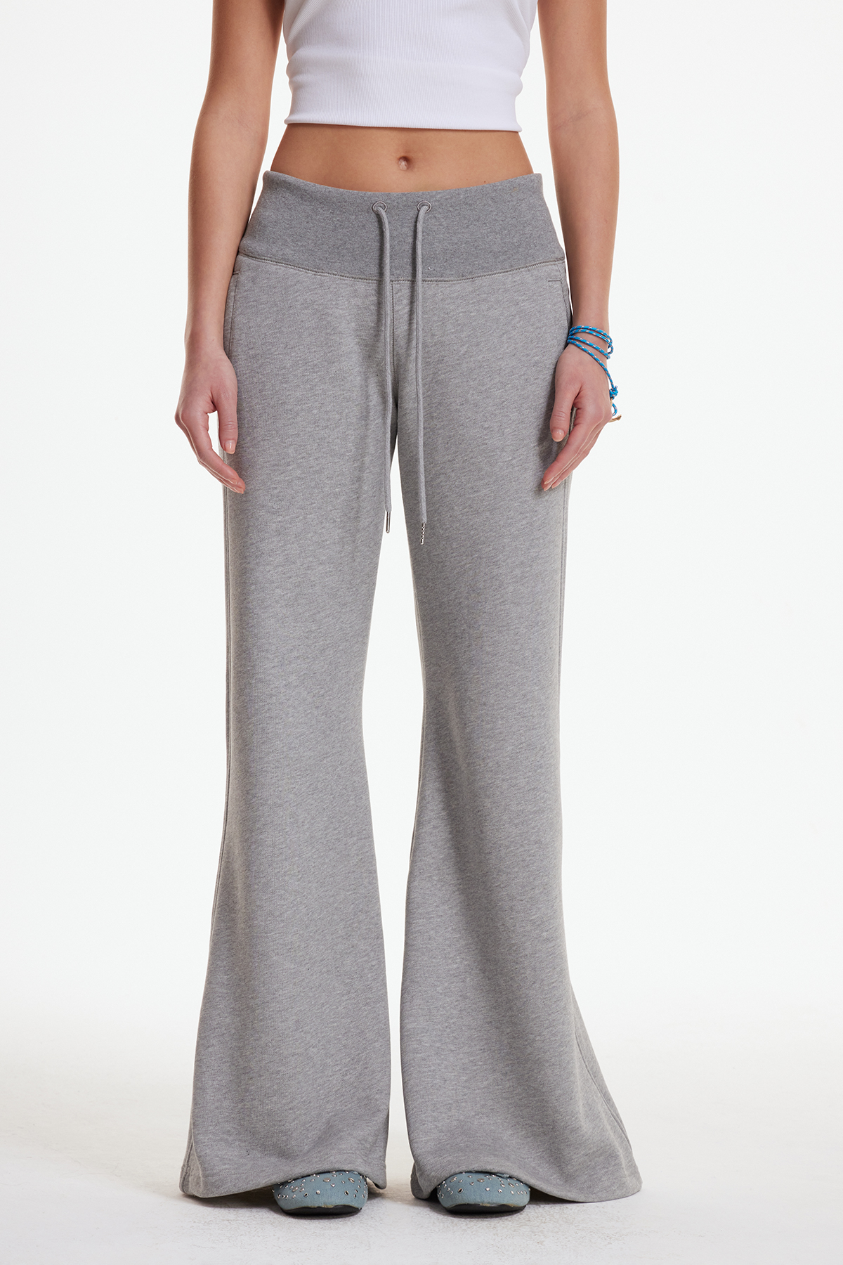 [Copy]Delicia Straight Pants In Grey