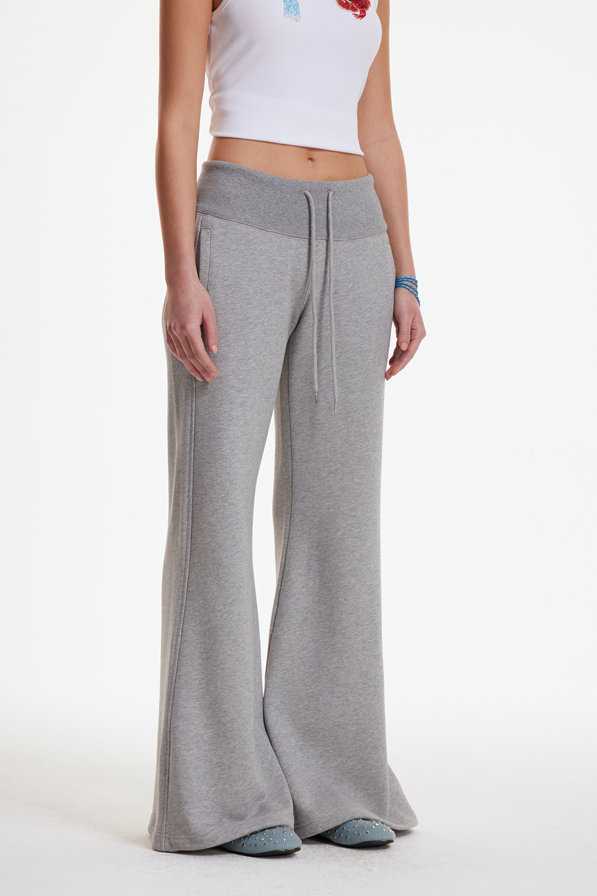 [Copy]Delicia Straight Pants In Grey