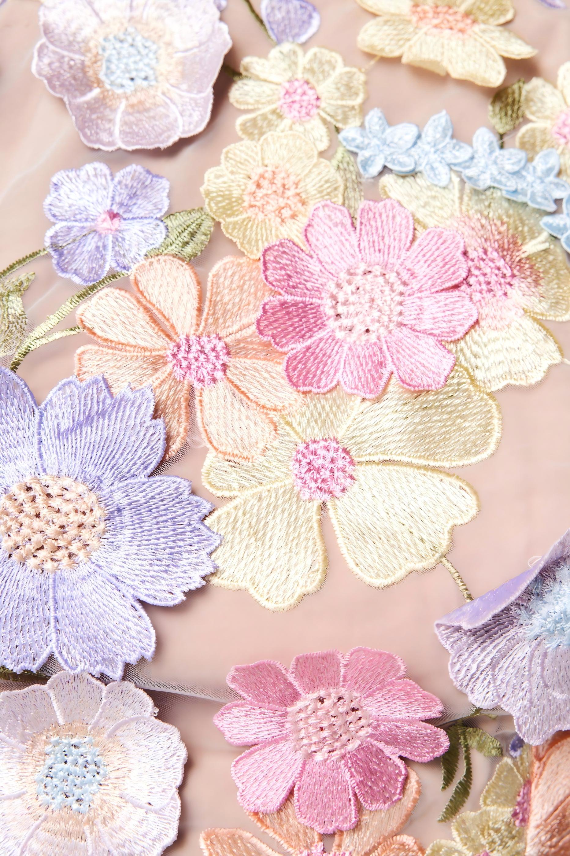 Denica Sleeveless Flower Skirt Set