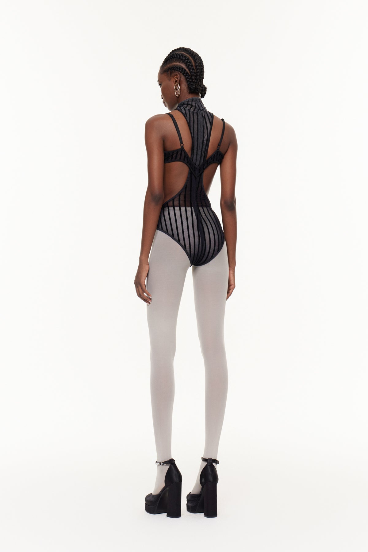 Devan Mesh Cutout Bodysuit