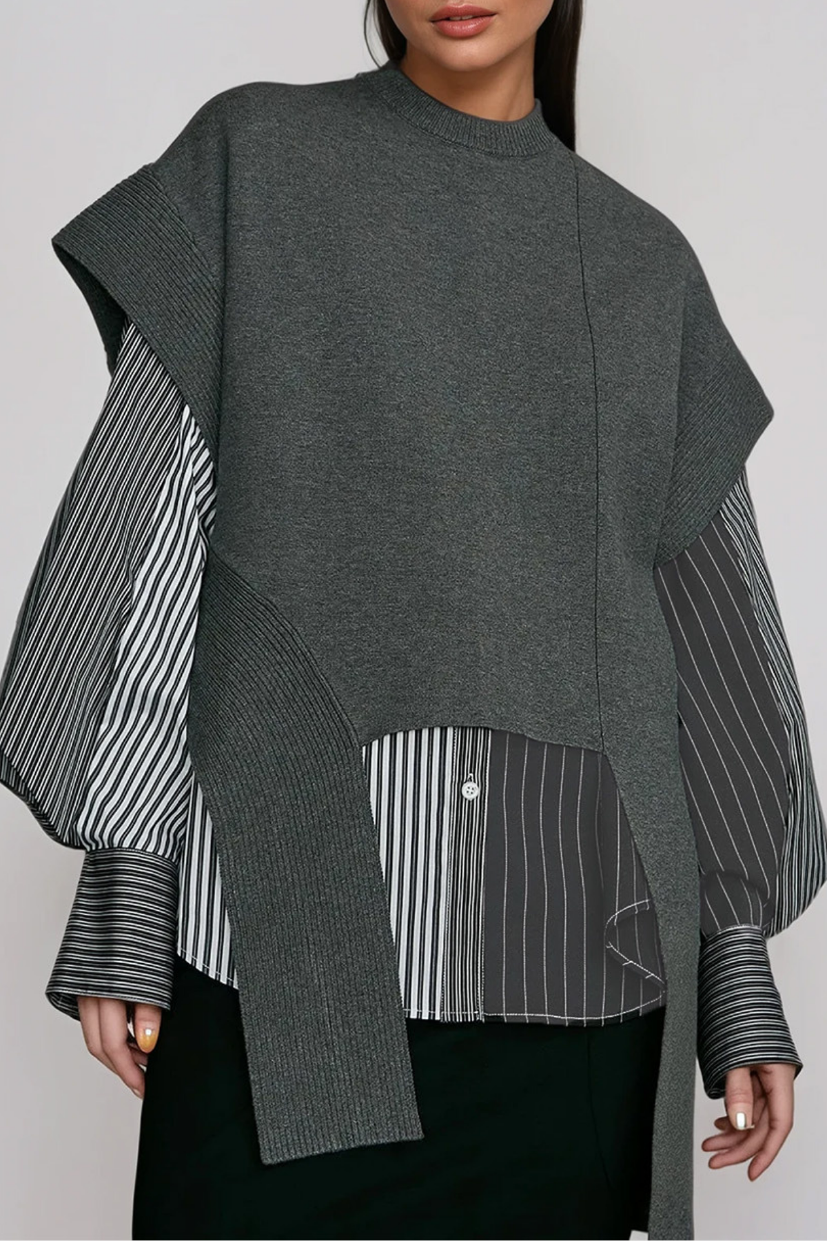 Dewi Two Piece Stripe Top