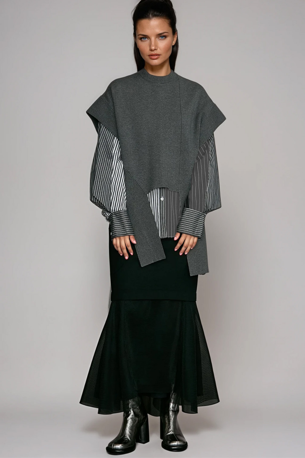 Dewi Two Piece Stripe Top