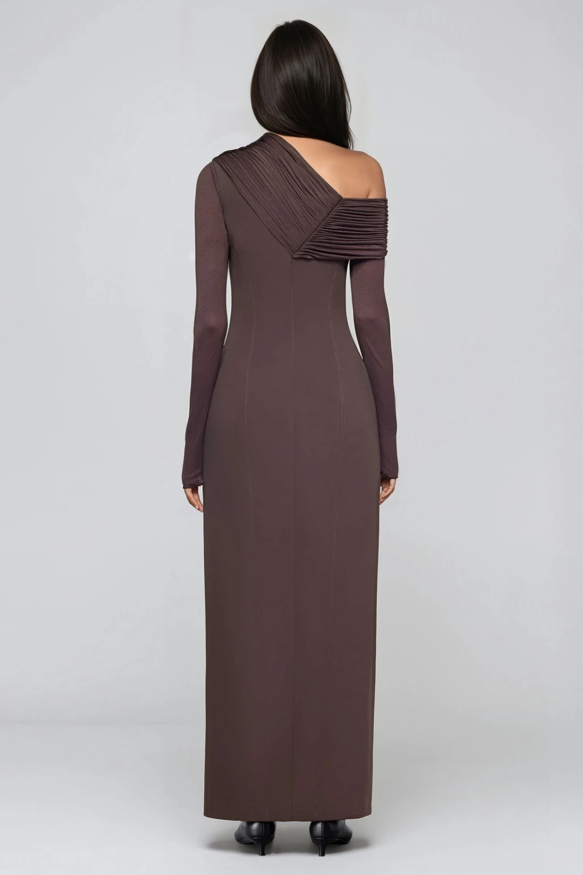 Dhruv Ruch One Shoulder Maxi Dress