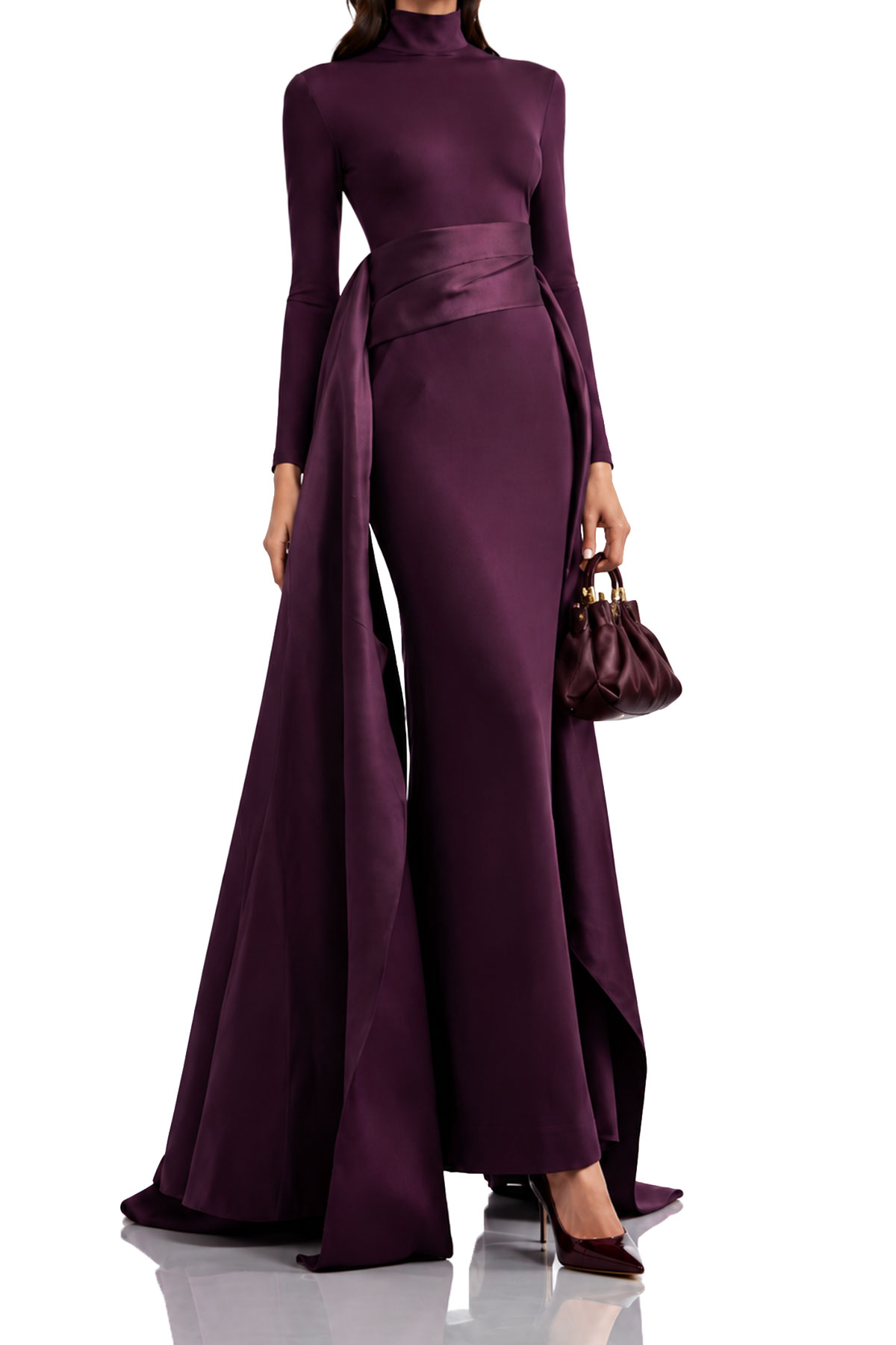 Di Off Shoulder Fringe Maxi Dress