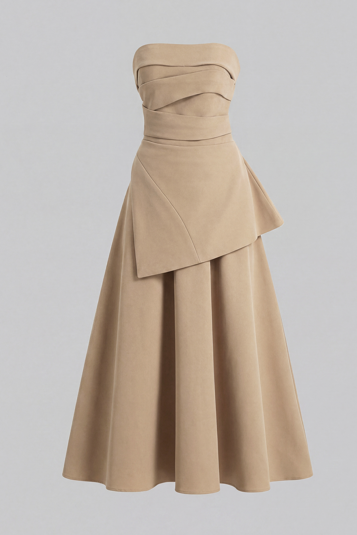 Diarmaid Strapless Ruch Skirt Set