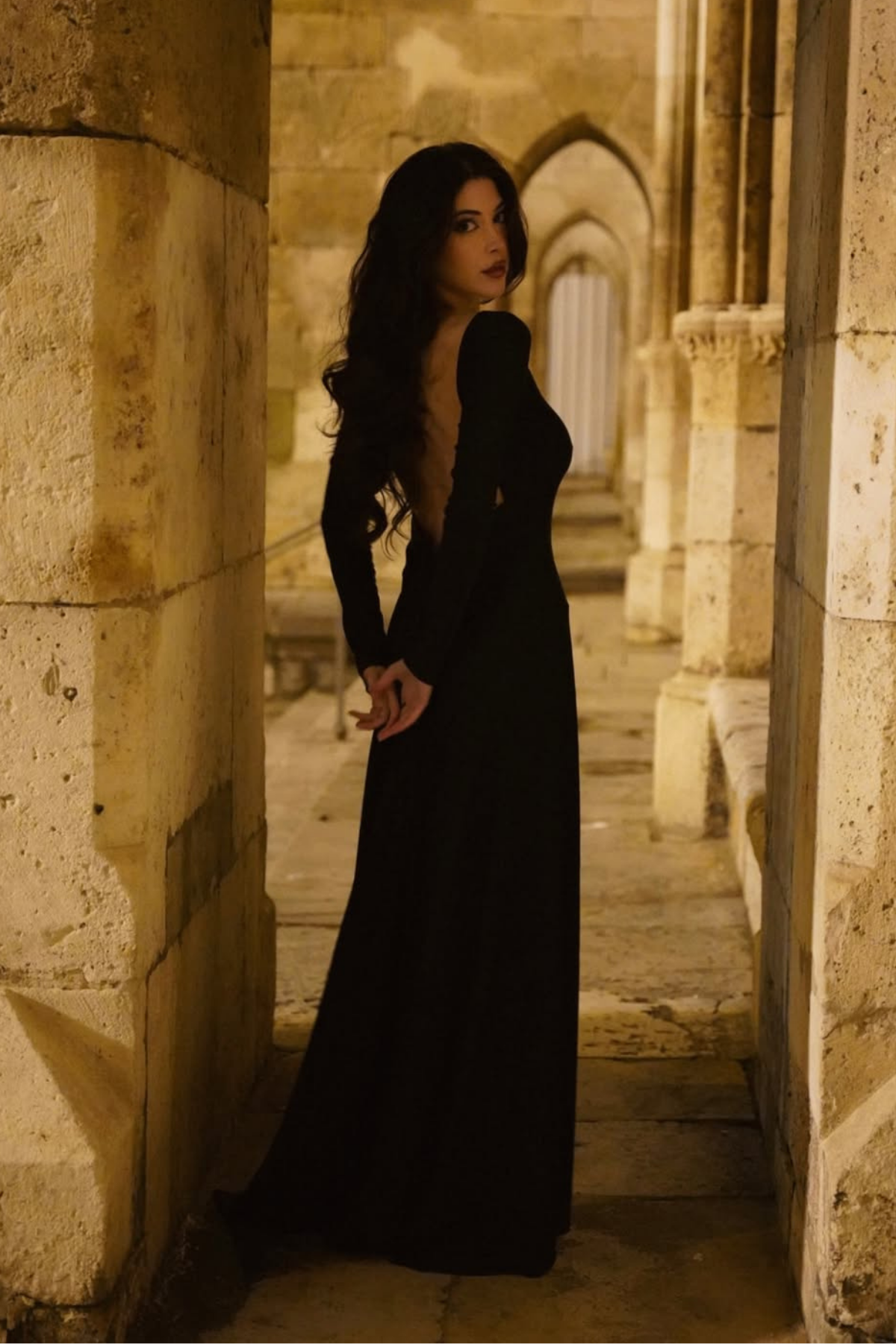 Dimka Backless Maxi Dress