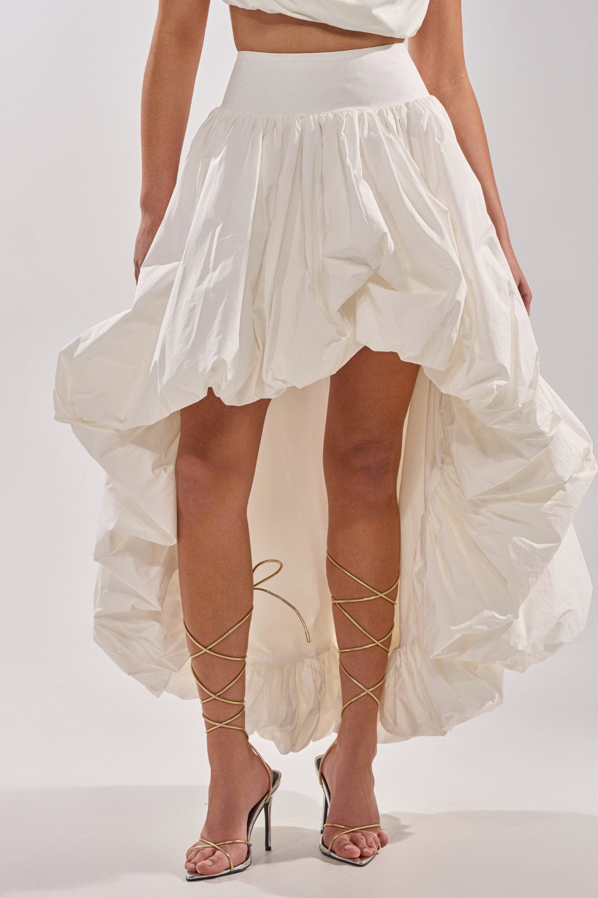 Dionysius Ruch High Low Skirt Set