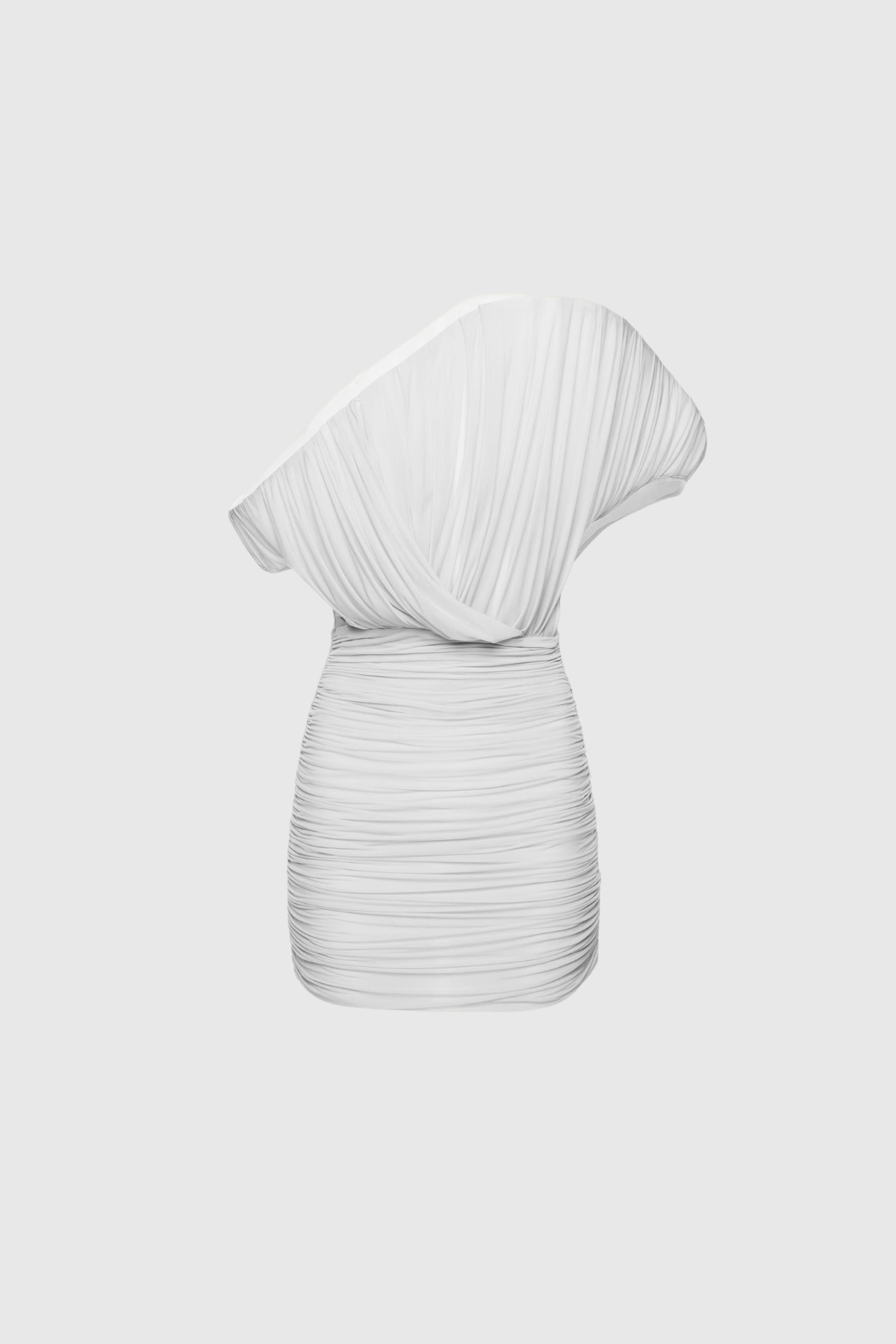 Dorit Ruch Asymmetric Mini Dress In White