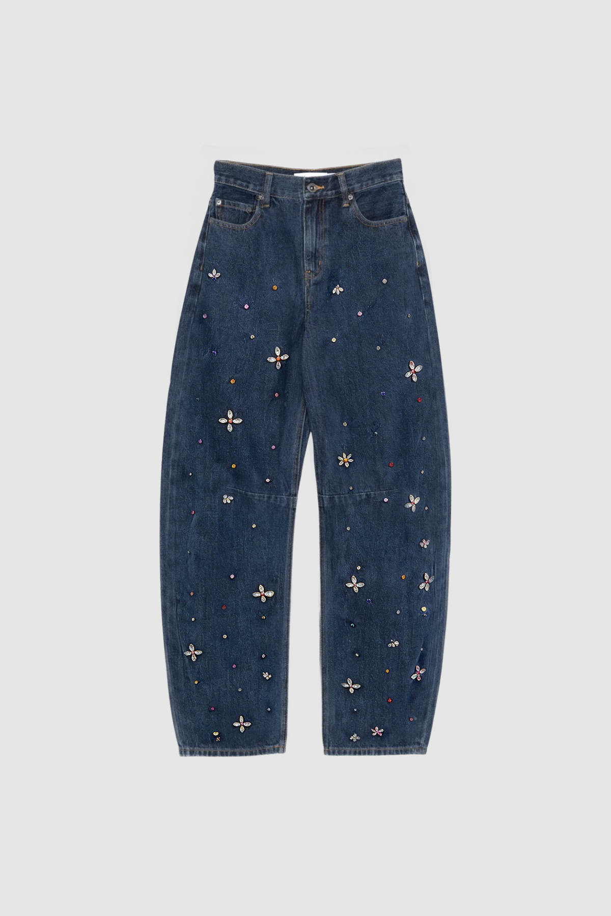 Doroteia Embellished Barrel Jeans
