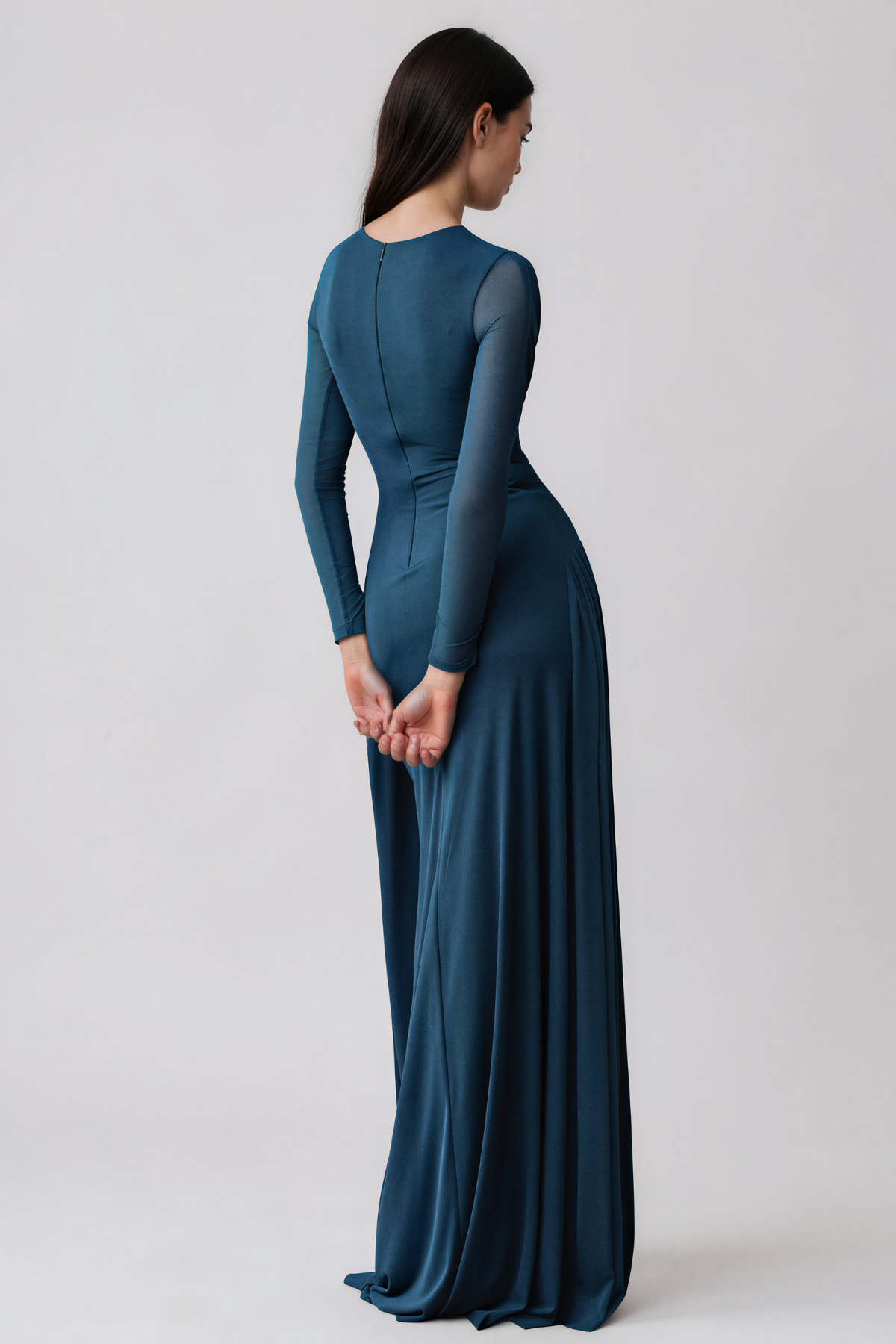 Douglass Twist Ruch Maxi Dress