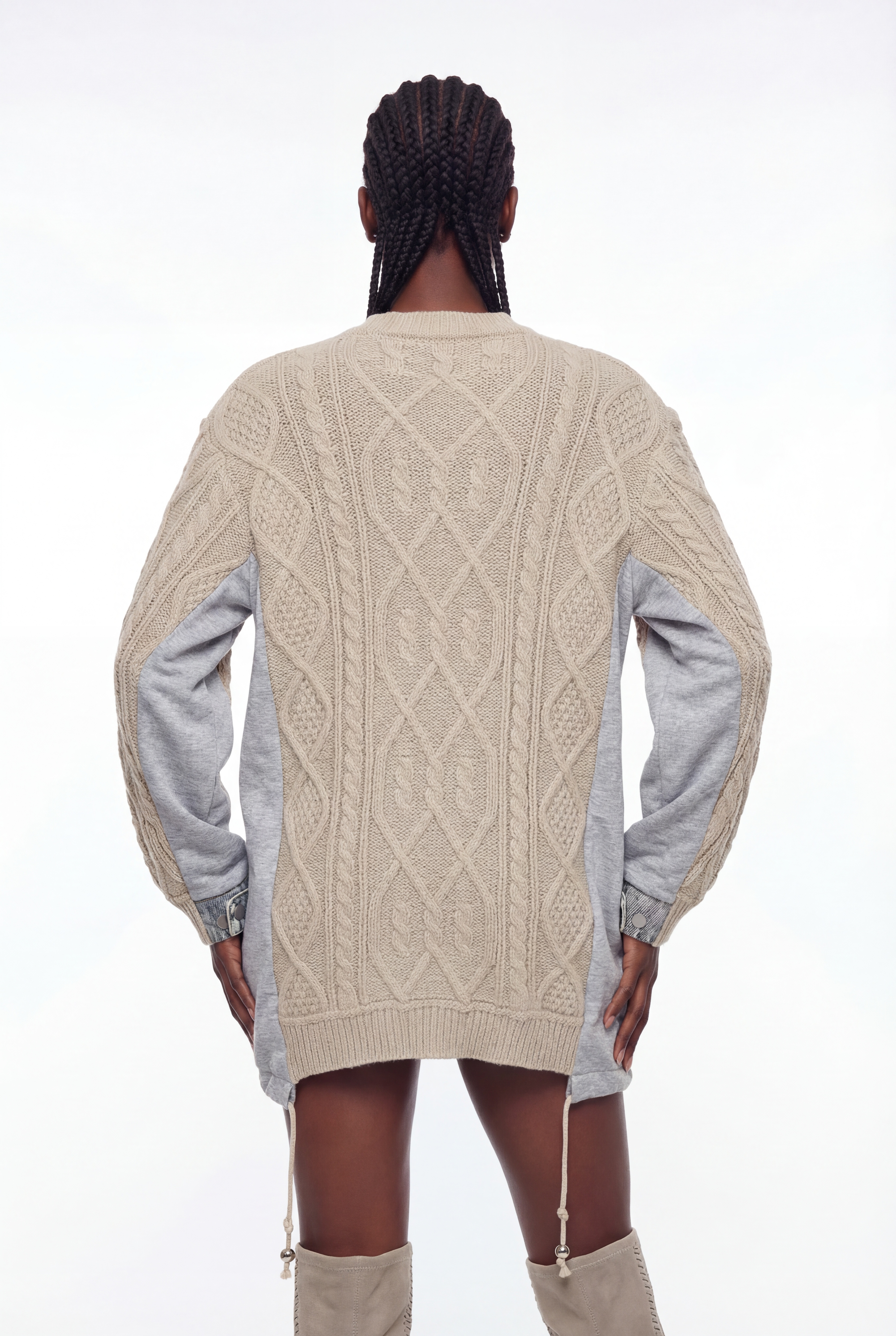 Drea Deconstruct Knit Mini Dress