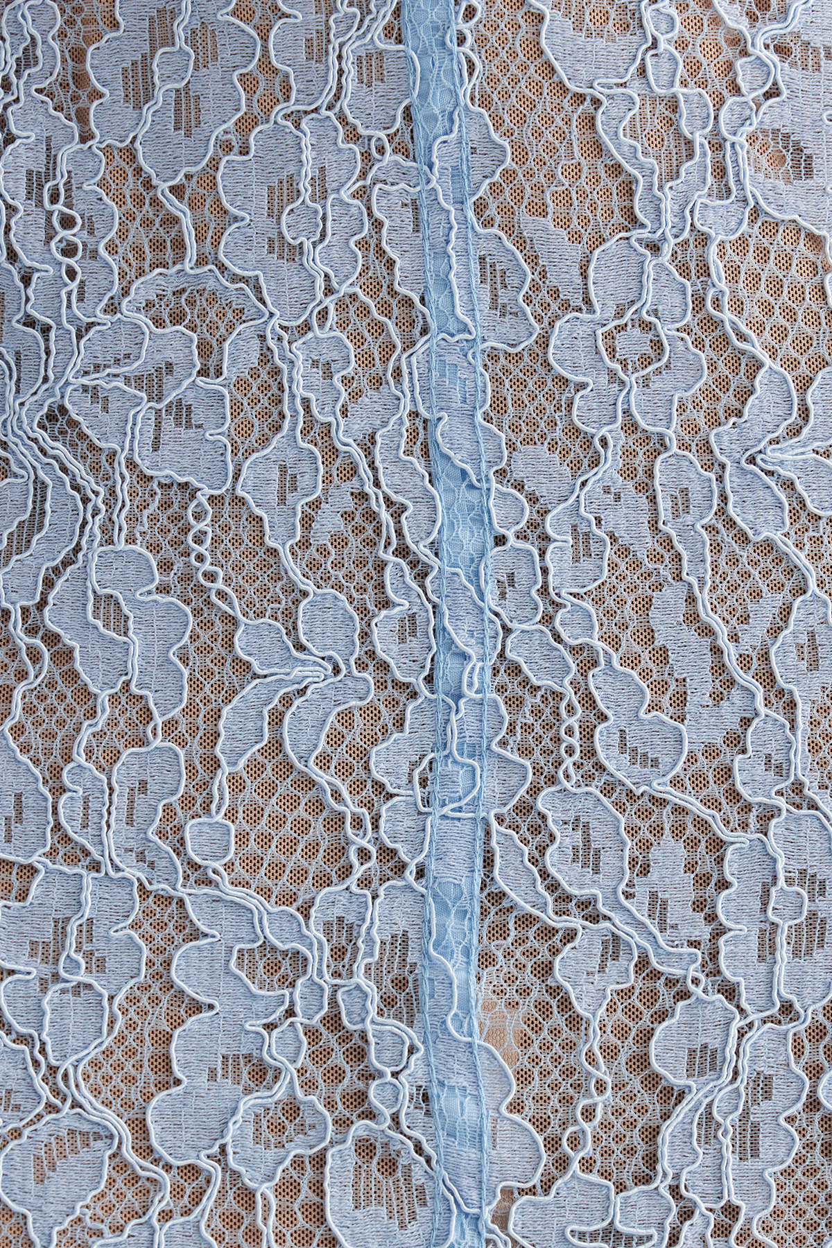 Dumisani Lace Maxi Dress In Blue