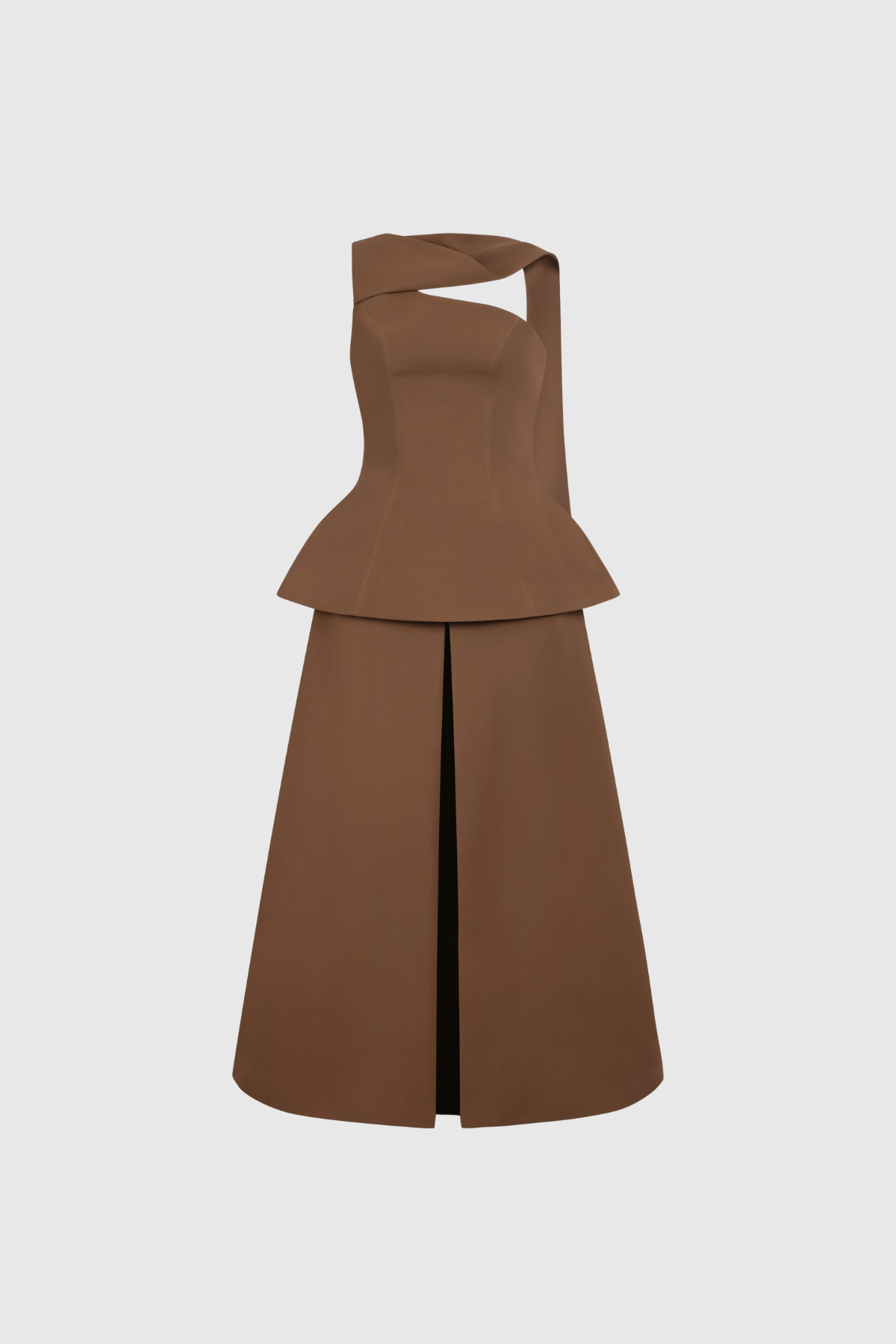 Dushyant Sleeveless Asymmetric Skirt Set