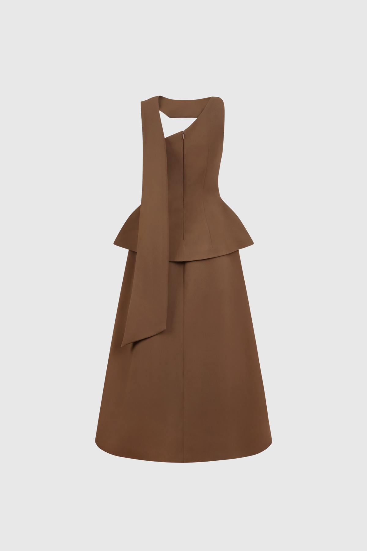 Dushyant Sleeveless Asymmetric Skirt Set