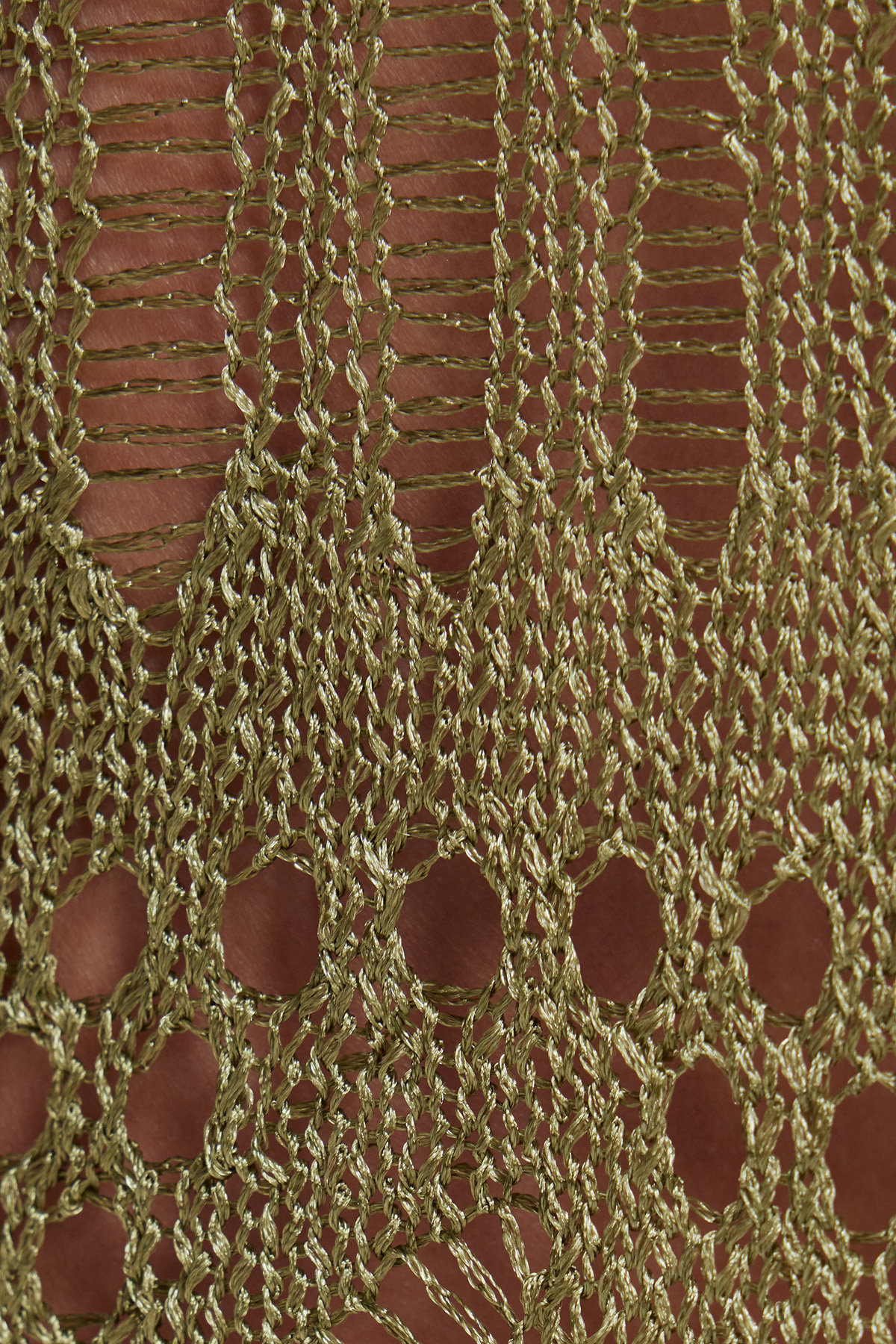 Dzana Backless Ripped Maxi Dress