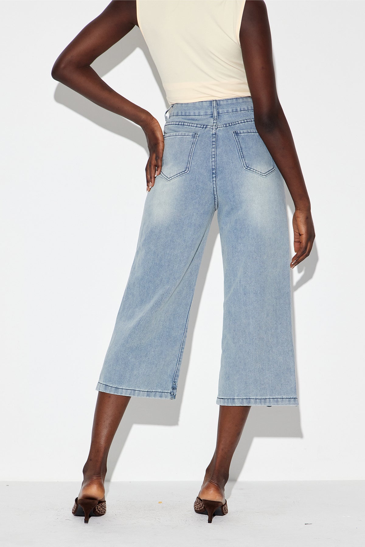 Ealdhelm Flower Cutout Jeans